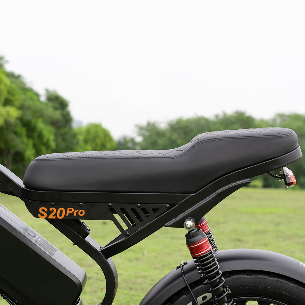 QmWheel S20 Pro – Fatbike – Zwart – Hydraulische Remmen - AE-trading