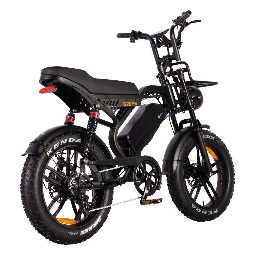 QmWheel S20 Pro – Fatbike – Zwart – Hydraulische Remmen