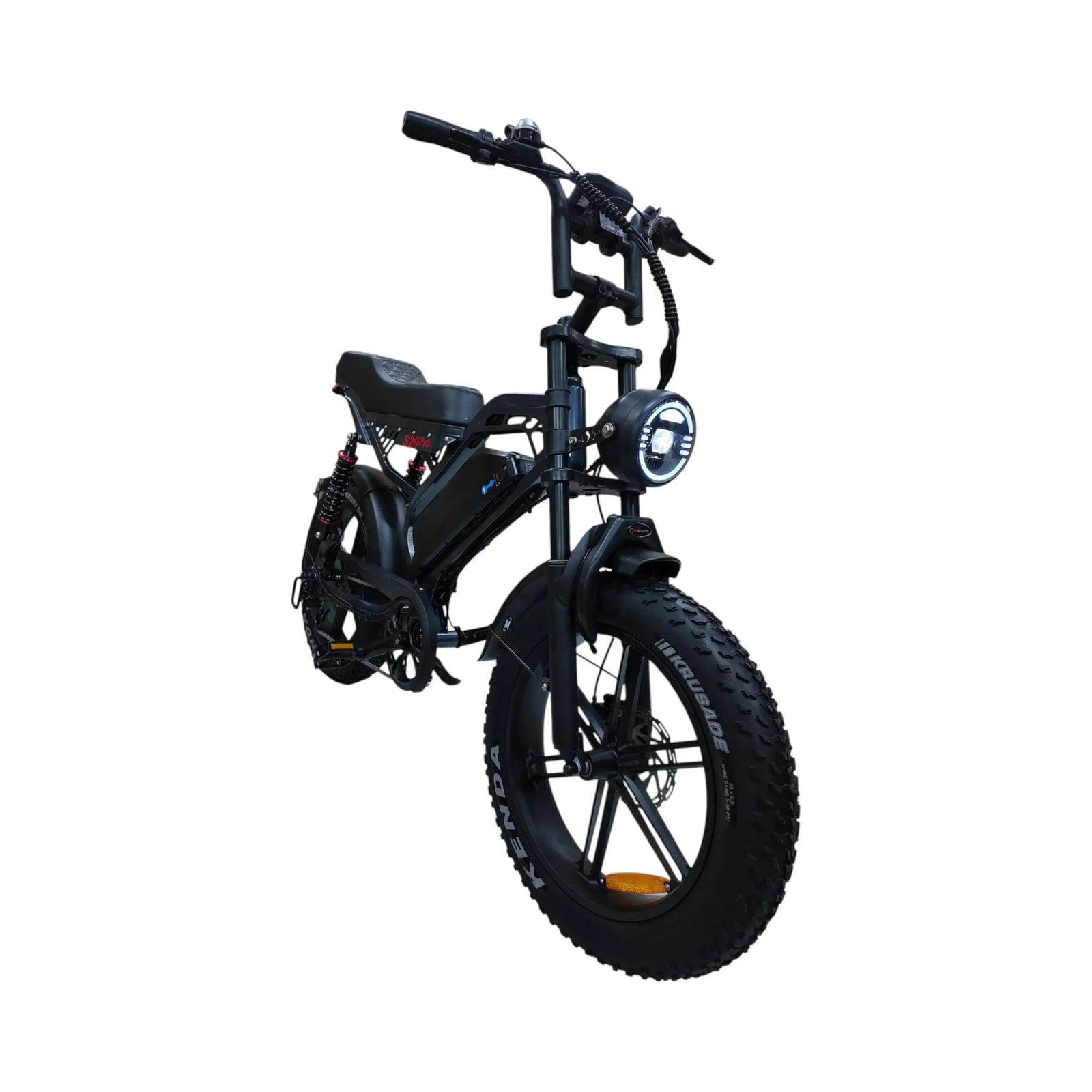QmWheel S20 Pro – Fatbike – Donker Grijs – Hydraulische Remmen - AE-trading