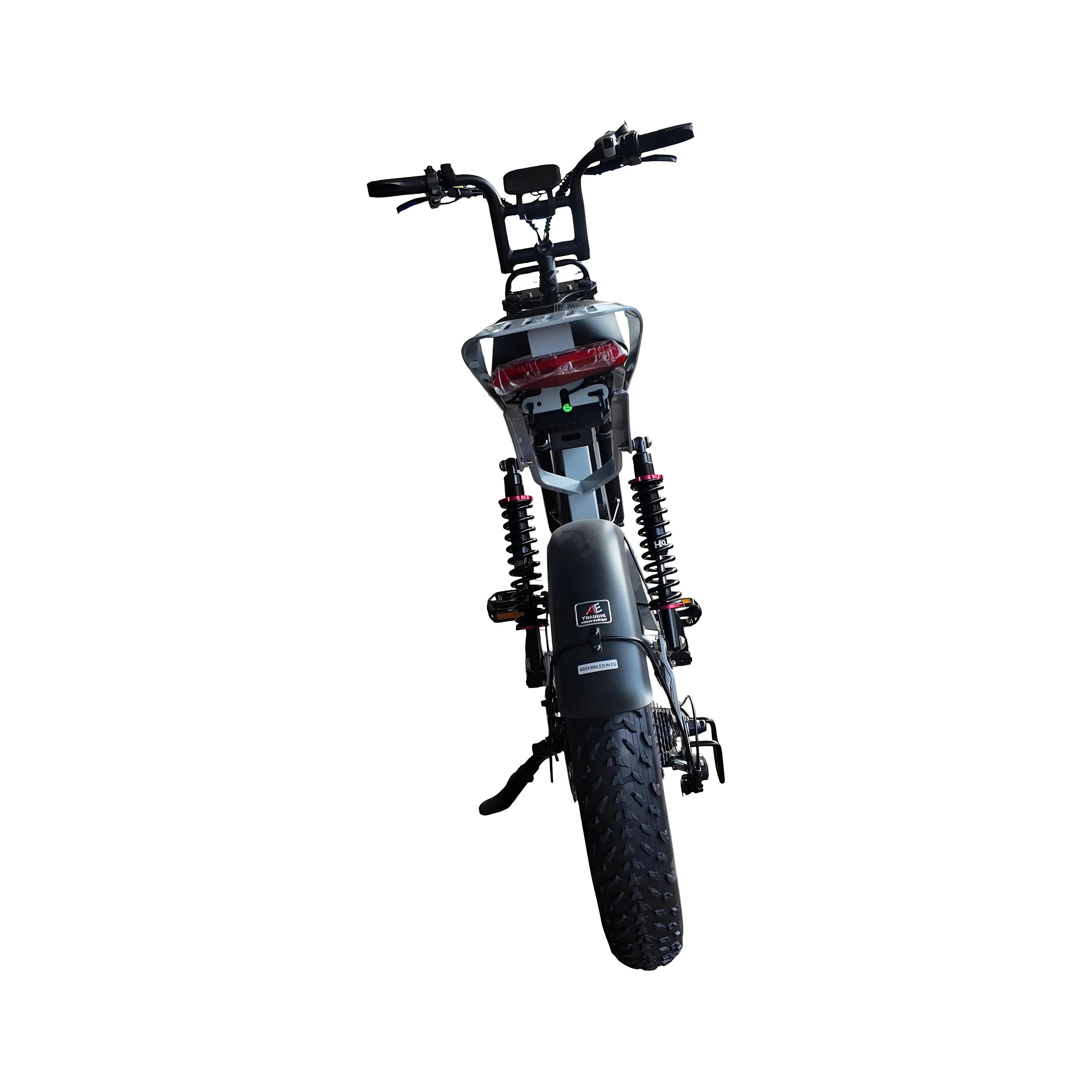 QmWheel S20 Pro – Fatbike – Nardo Grijs – Hydraulische Remmen - AE-trading