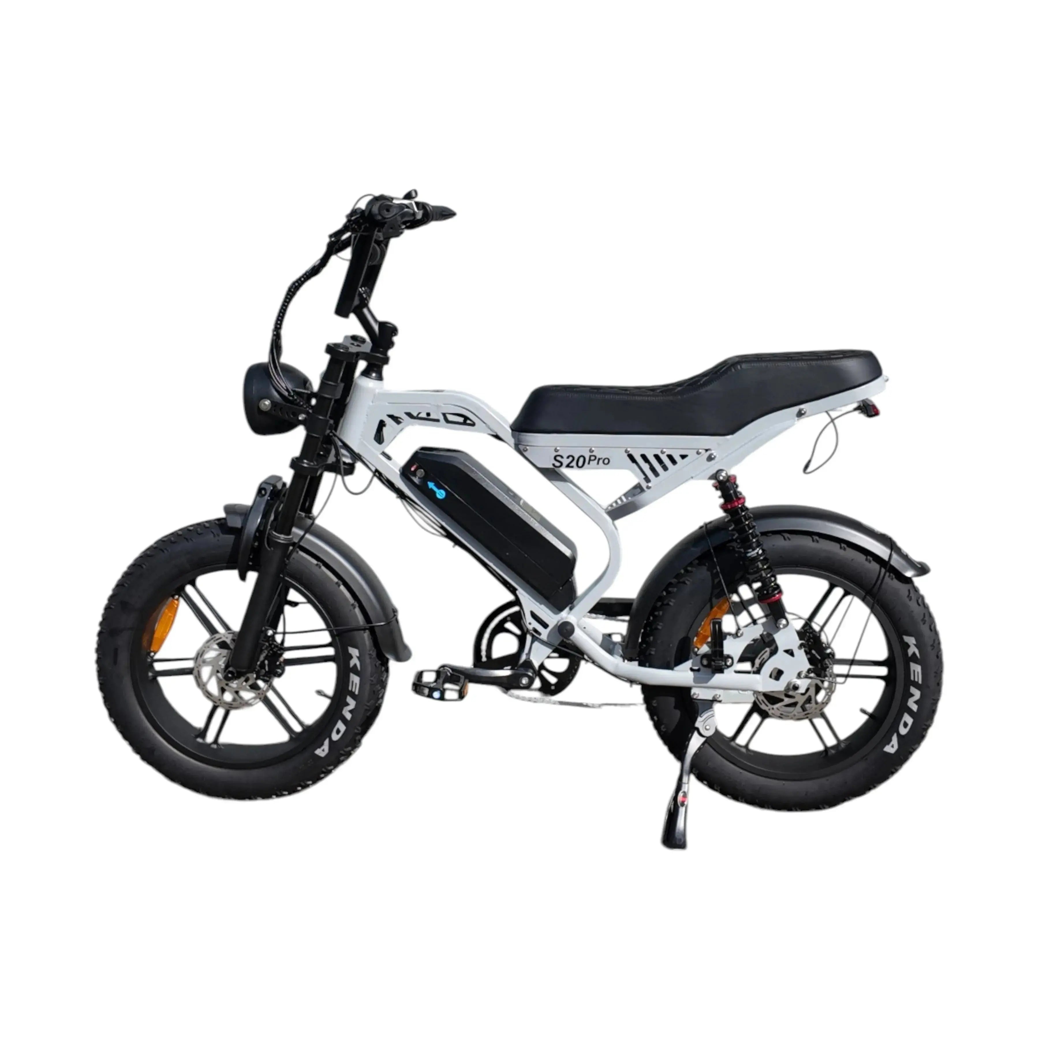 QmWheel S20 Pro Fatbike - Nardo Grijs - AE-trading