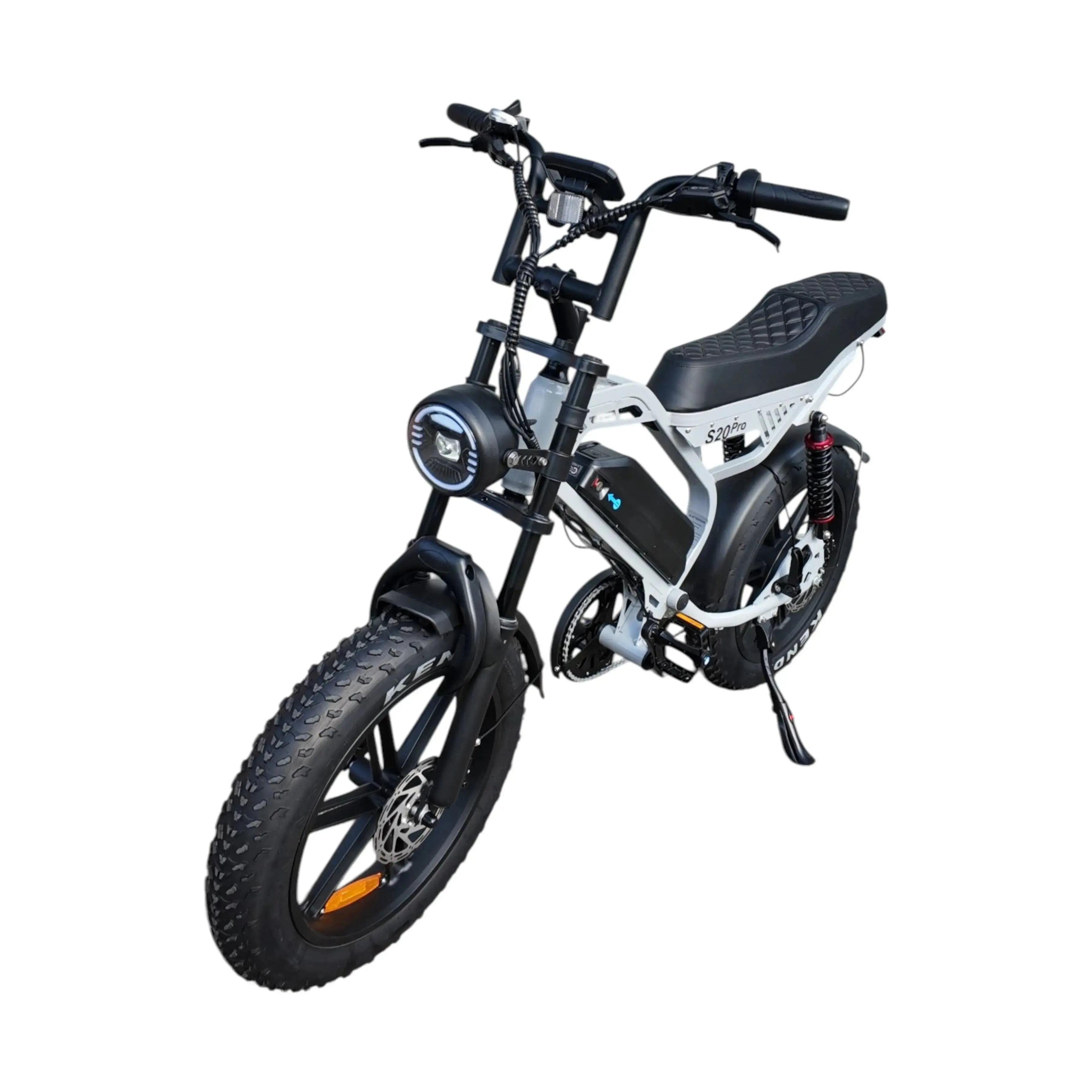 QmWheel S20 Pro Fatbike - Nardo Grijs - AE-trading
