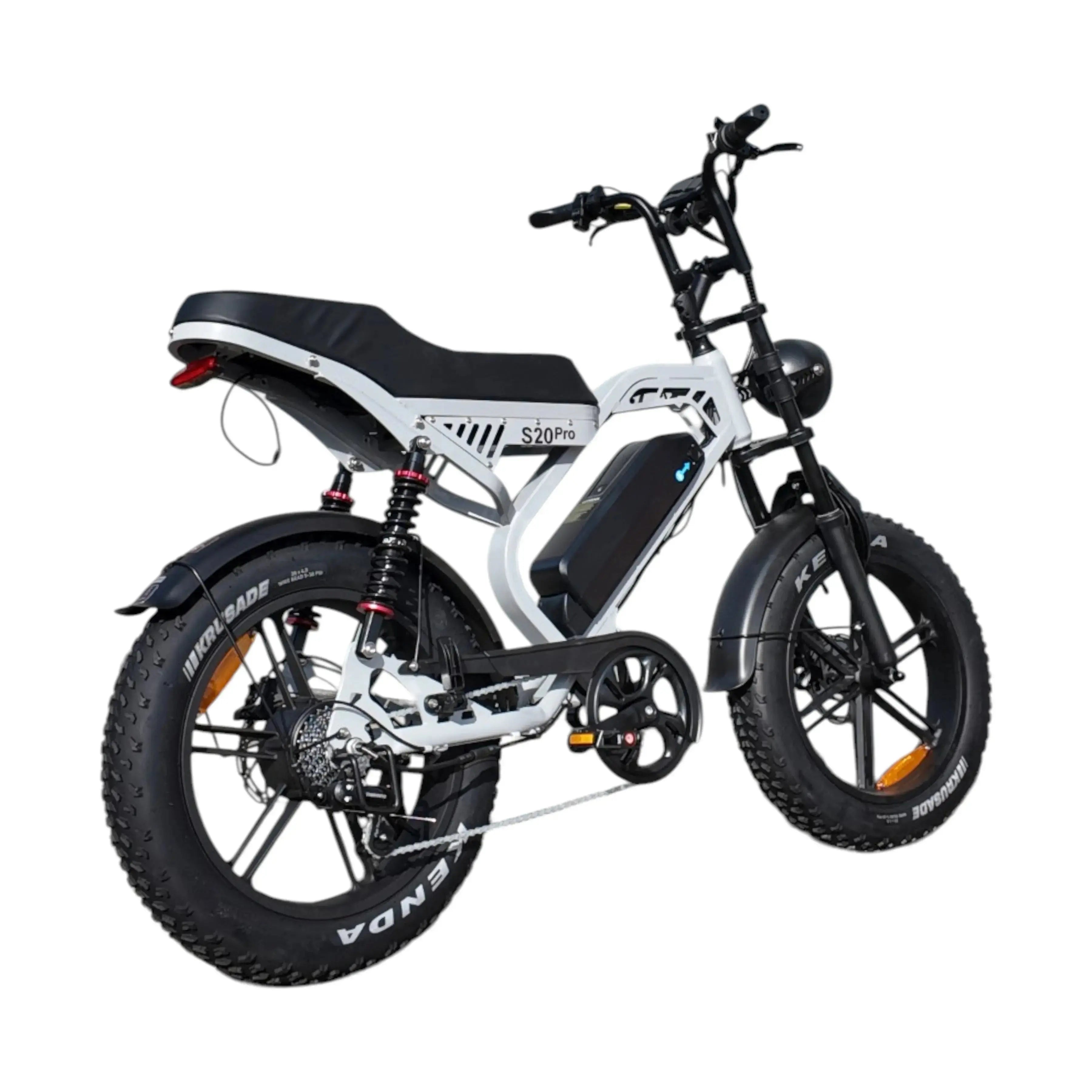 QmWheel S20 Pro Fatbike - Nardo Grijs - AE-trading