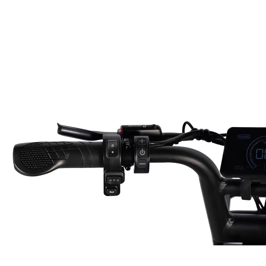 QmWheel S20 Pro Fatbike – Zwart – Inclusief Accessoires - AE-trading