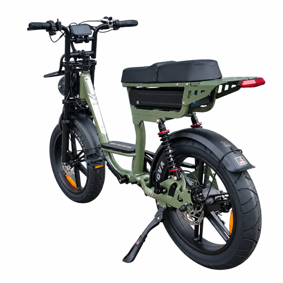 QmWheel V20 Comfort Fatbike – Groen – 2026 - AE-trading