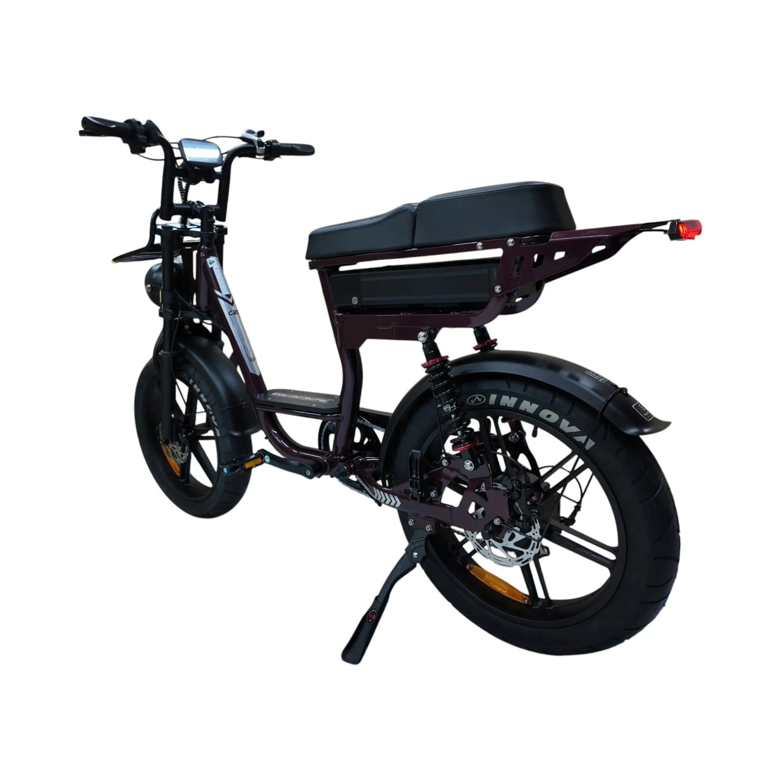 QmWheel V20 Comfort Fatbike – Paars – 2026 - AE-trading