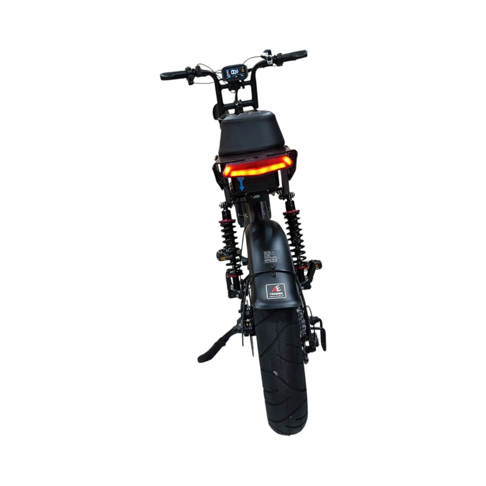 QmWheel V20 Comfort Fatbike – Paars – 2026 - AE-trading