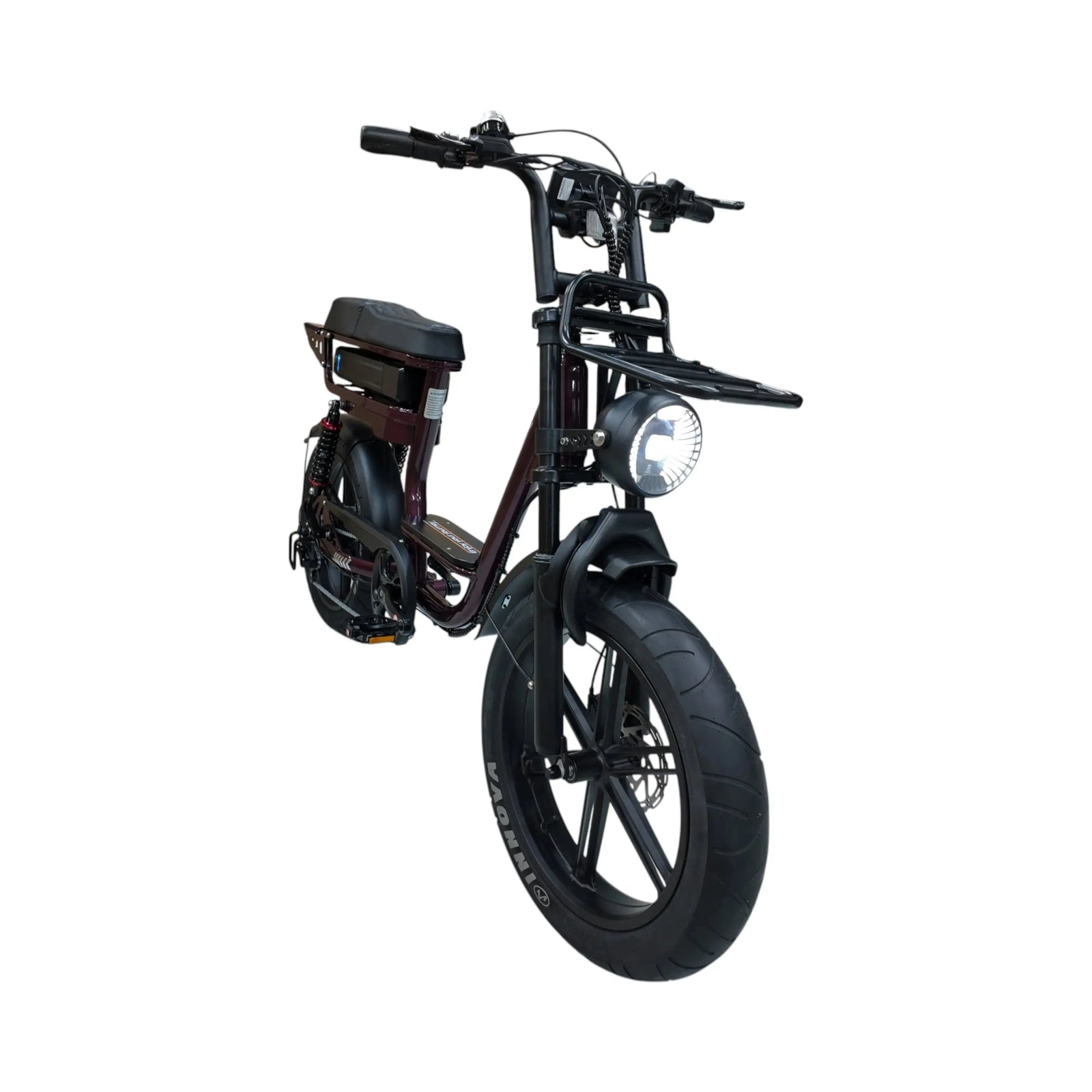 QmWheel V20 Comfort Fatbike – Paars – 2026 - AE-trading