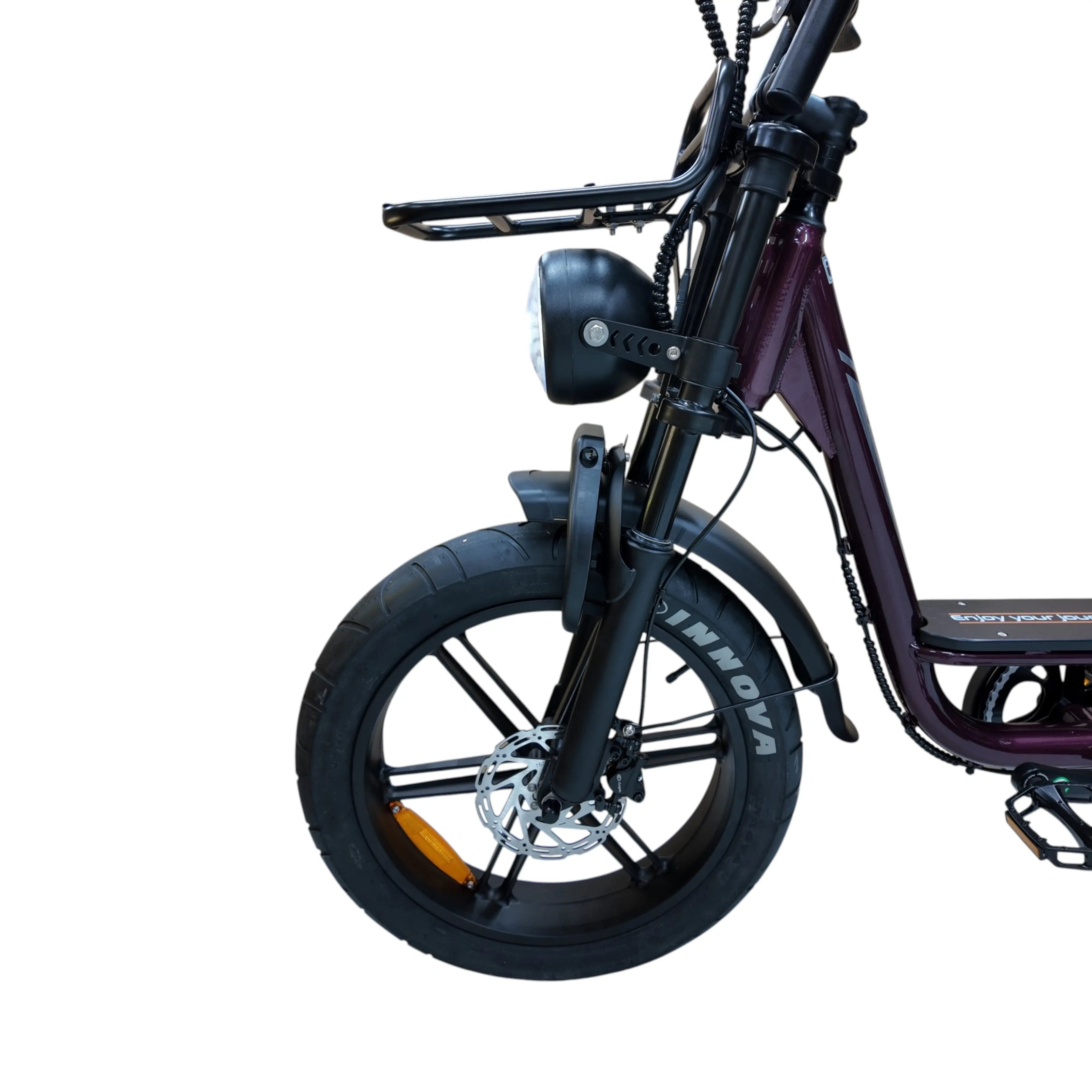 QmWheel V20 Comfort Fatbike – Paars – 2026 - AE-trading