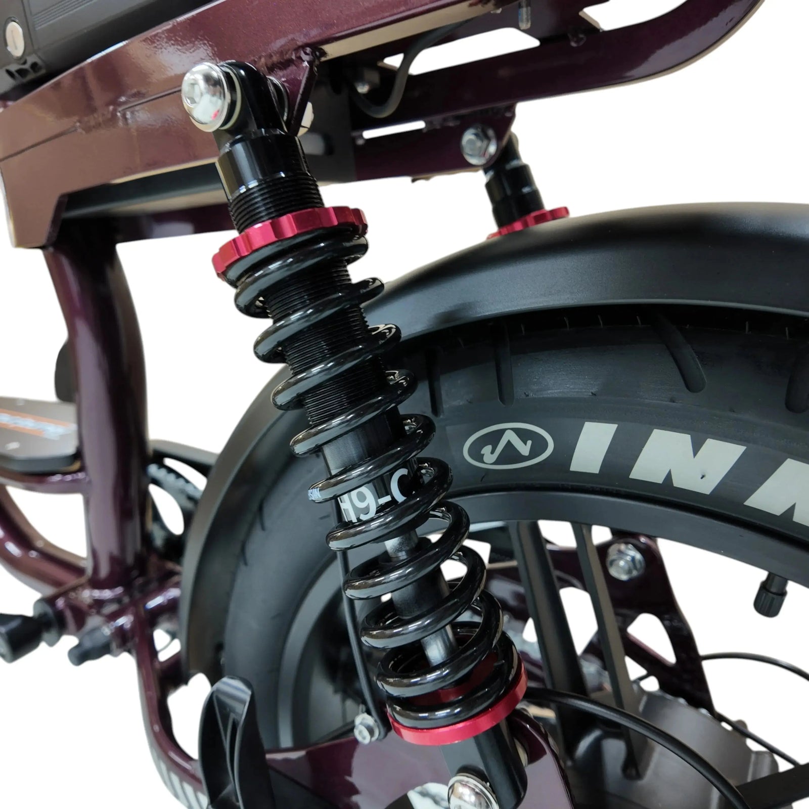 QmWheel V20 Comfort Fatbike – Paars – 2026 - AE-trading