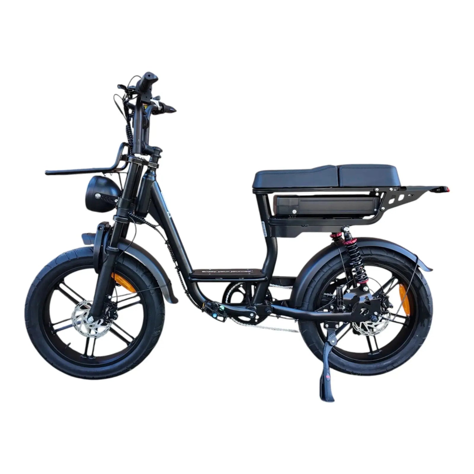QmWheel V20 Comfort Fatbike – Zwart – 2026 - AE-trading