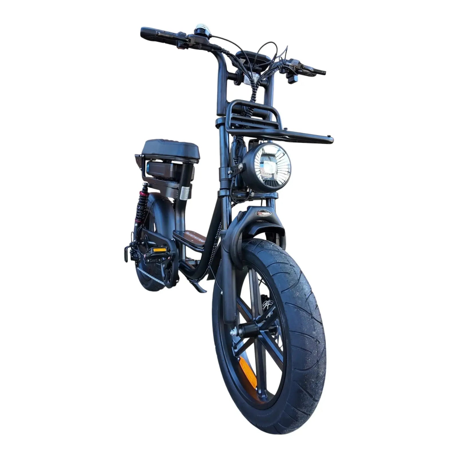 QmWheel V20 Comfort Fatbike – Zwart – 2026 - AE-trading