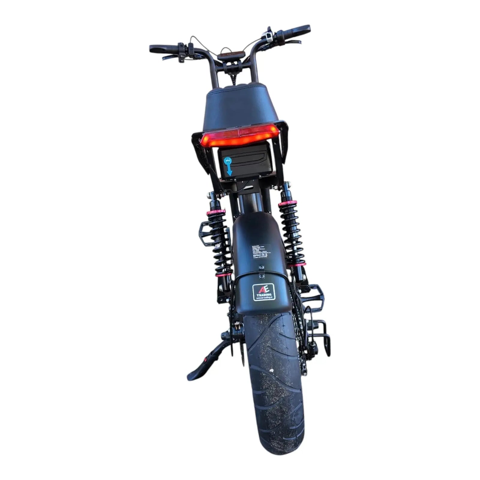 QmWheel V20 Comfort Fatbike – Zwart – 2026 - AE-trading