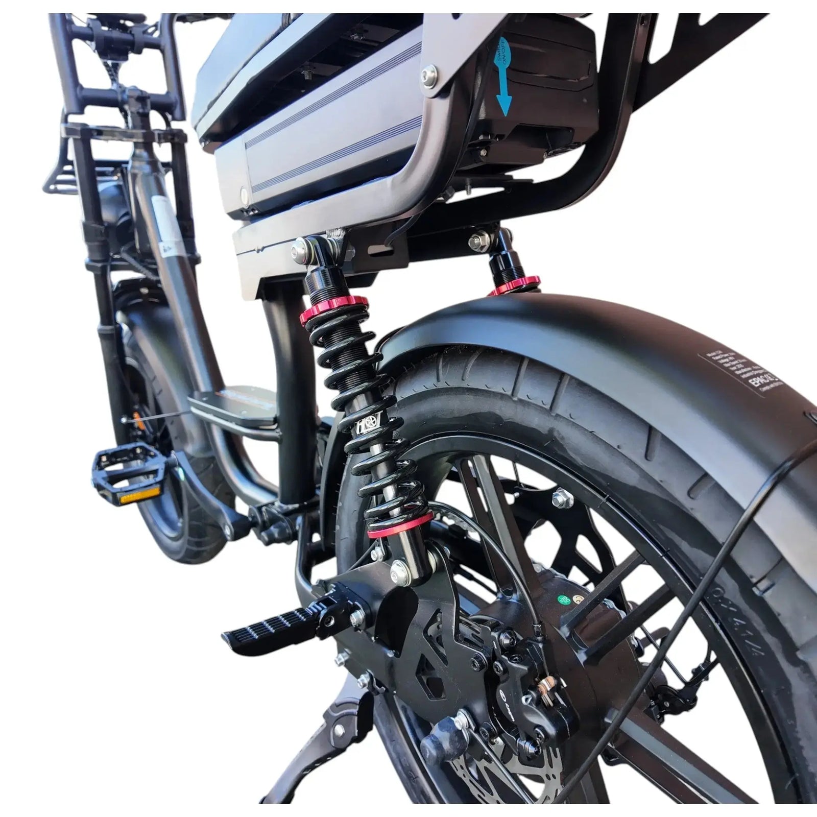 QmWheel V20 Comfort Fatbike – Zwart – 2026 - AE-trading