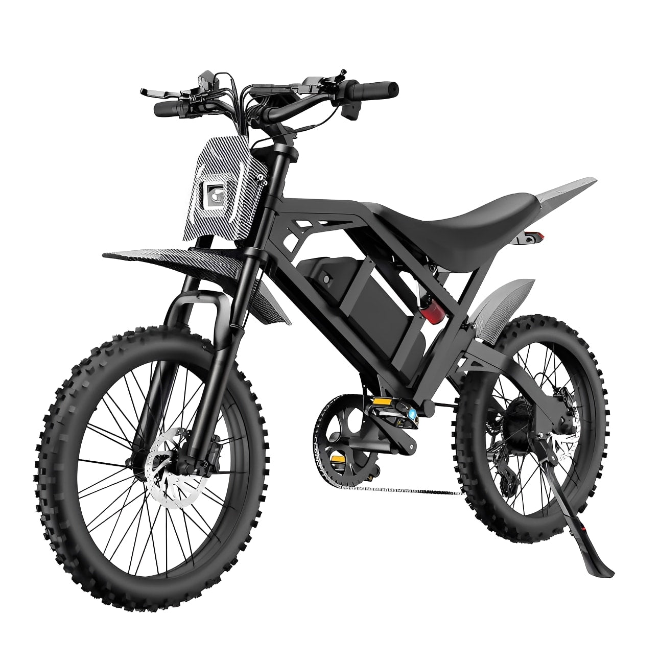 QmWheel V20 Cross Fatbike - Zwart - Skinnybike - AE-trading