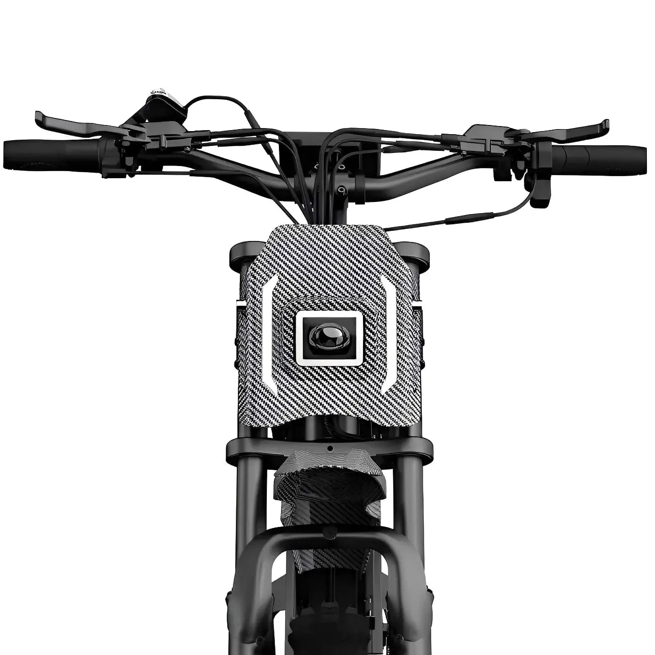 QmWheel V20 Cross Fatbike - Zwart - Skinnybike - AE-trading