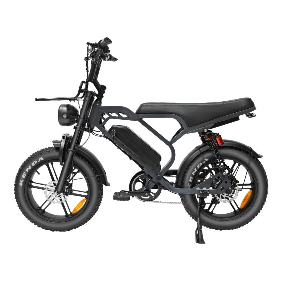 QmWheel V20 Limited - Donker Grijs - Elektrische Fatbike - AE-trading