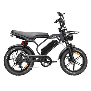 QmWheel V20 Limited Fatbike - Donker Grijs - AE-trading