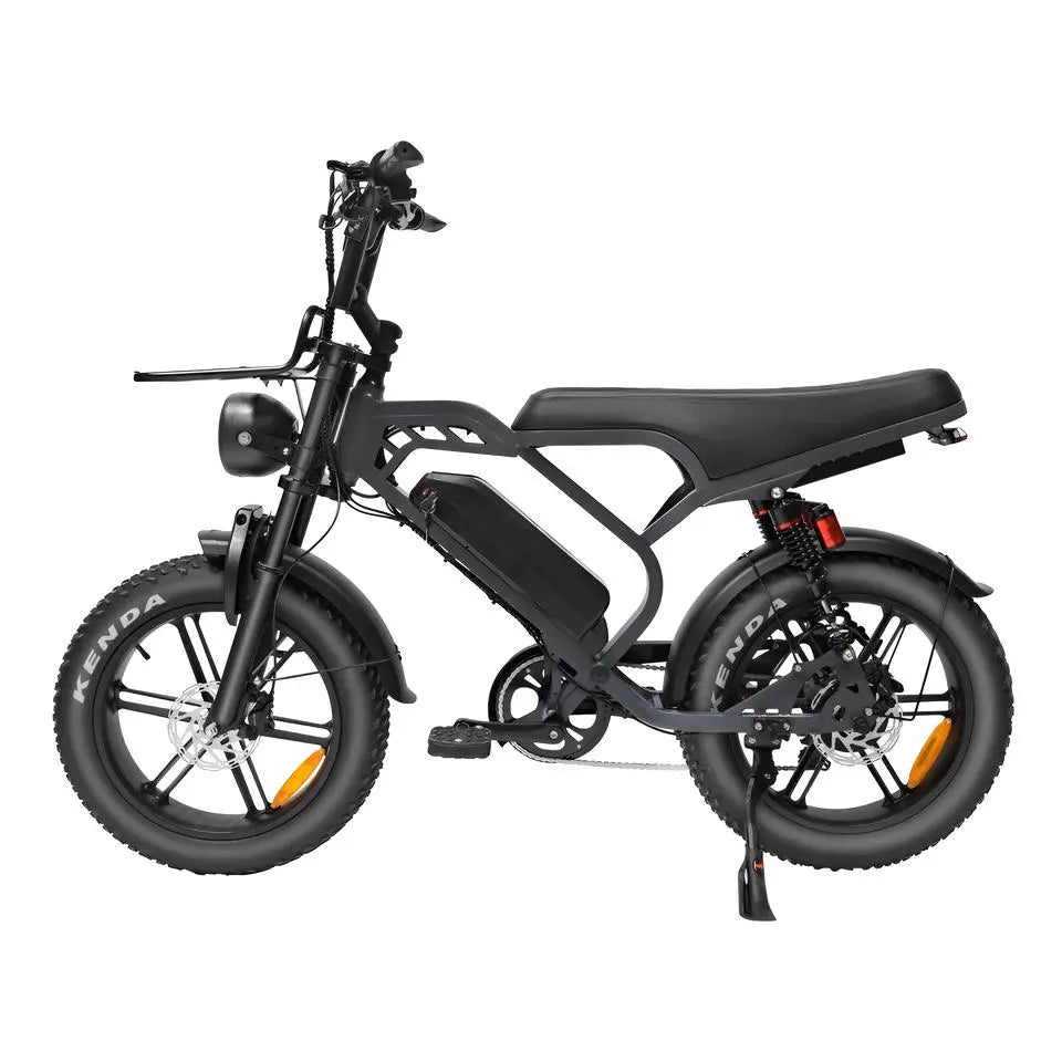 QmWheel V20 Limited Fatbike - Donker Grijs - AE-trading