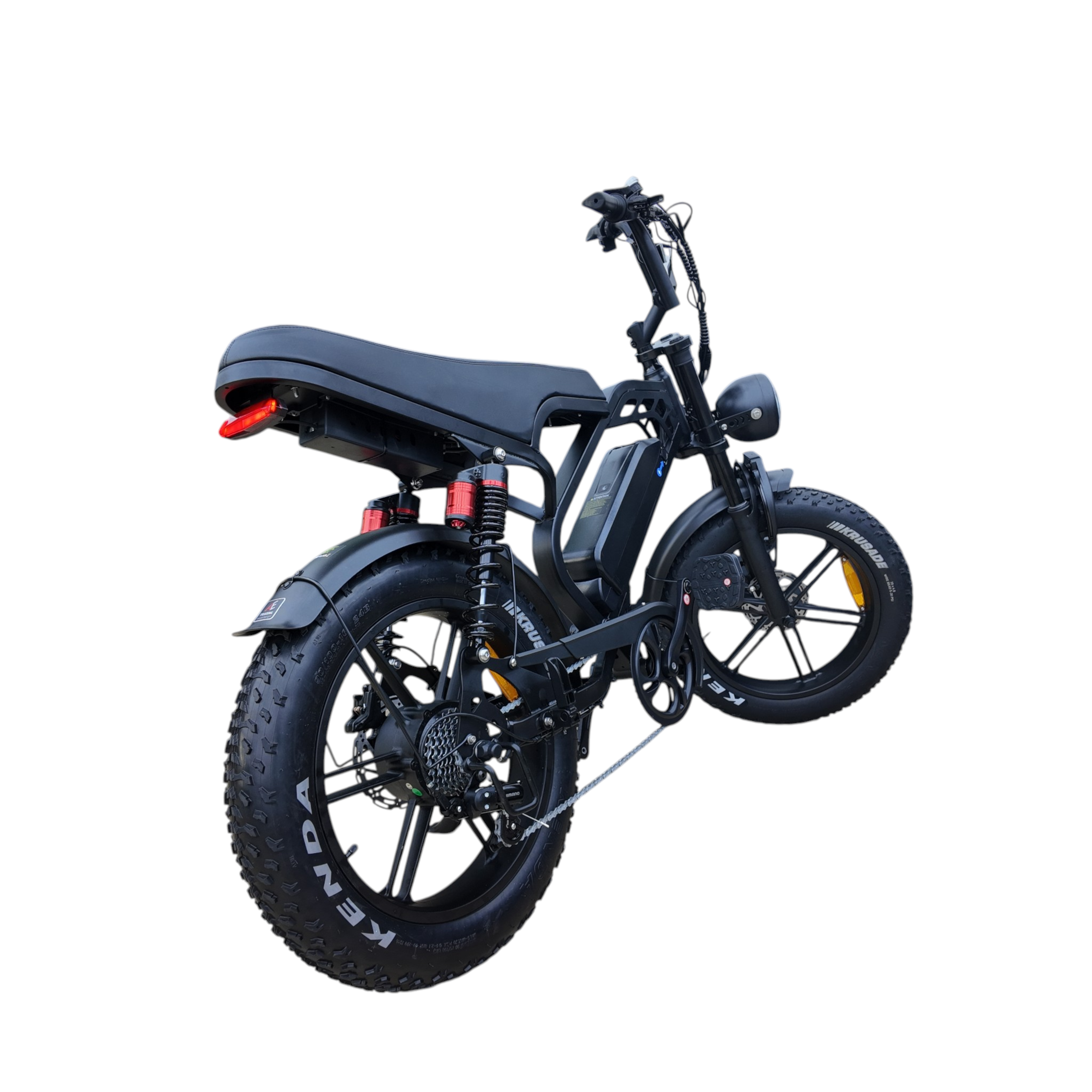QmWheel V20 Limited Fatbike - Zwart - AE-trading