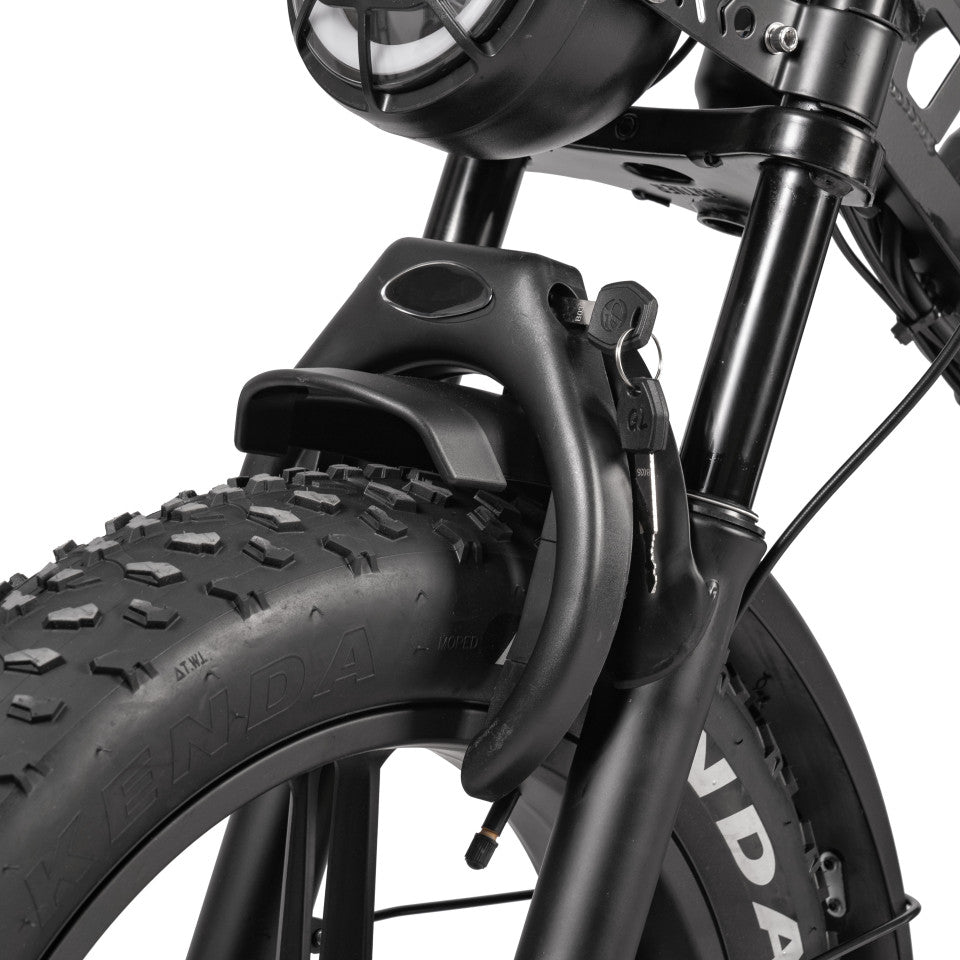 QmWheel V20 Limited - Zwart - Elektrische Fatbike - AE-trading