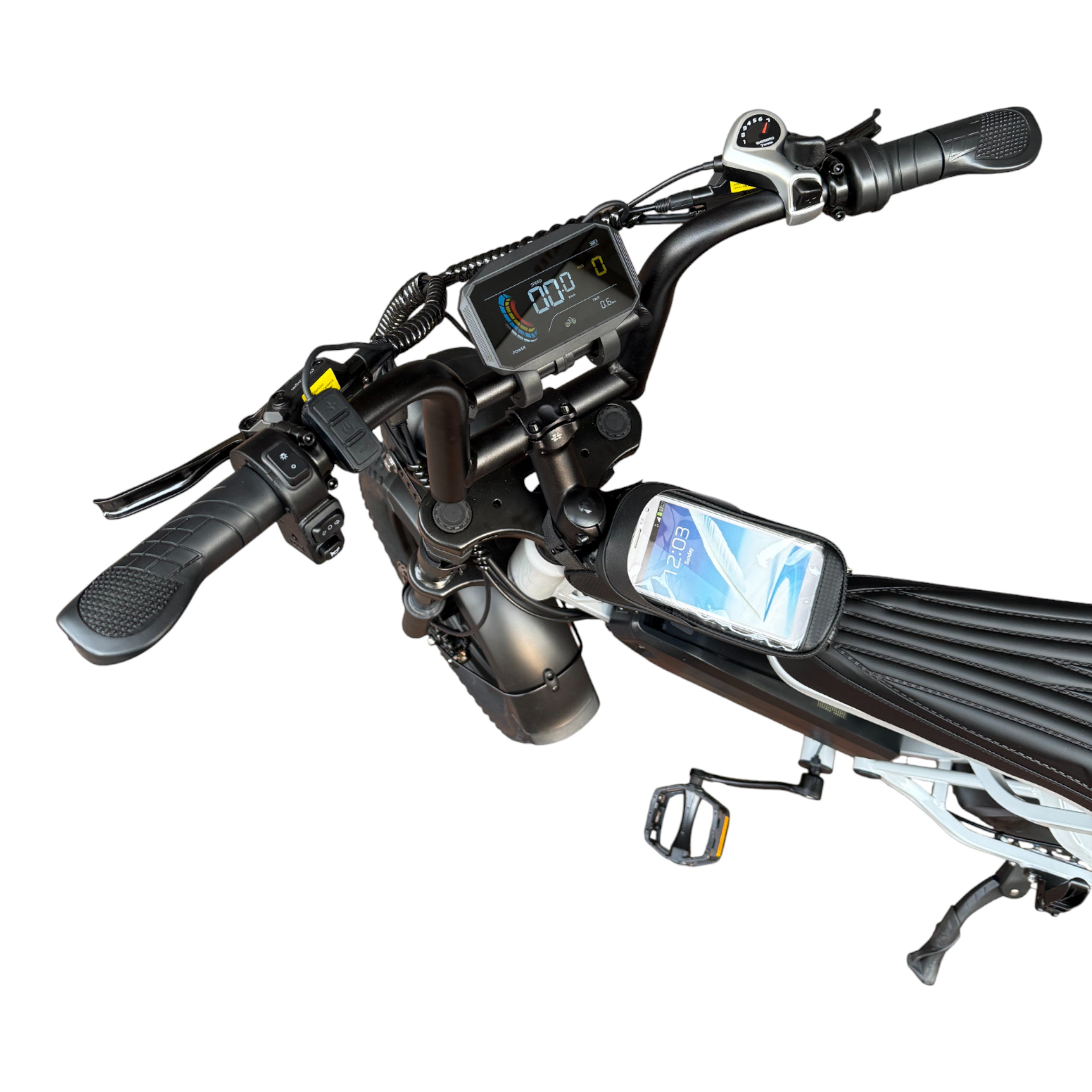 QmWheel V20 Mini Fatbike Grijs Nardo - AE-trading