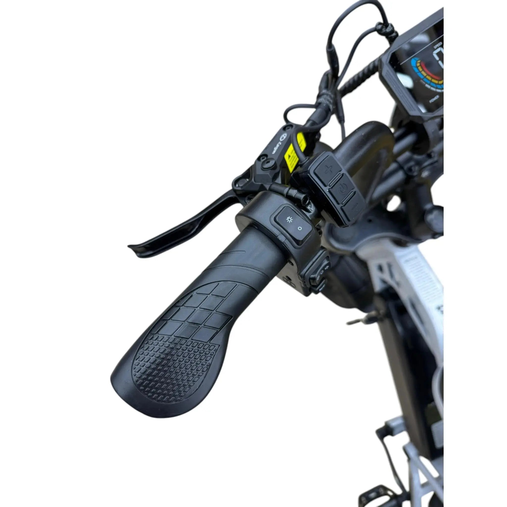 QmWheel V20 Mini Fatbike - Kinderfatbike - Grijs - 16x4 inch - 150 kg Draagvermogen - Accu 36V (13Ah) - 250W Motor - Shimano 7 Versnellingen - Hydraulische Schijfremmen - AE-trading