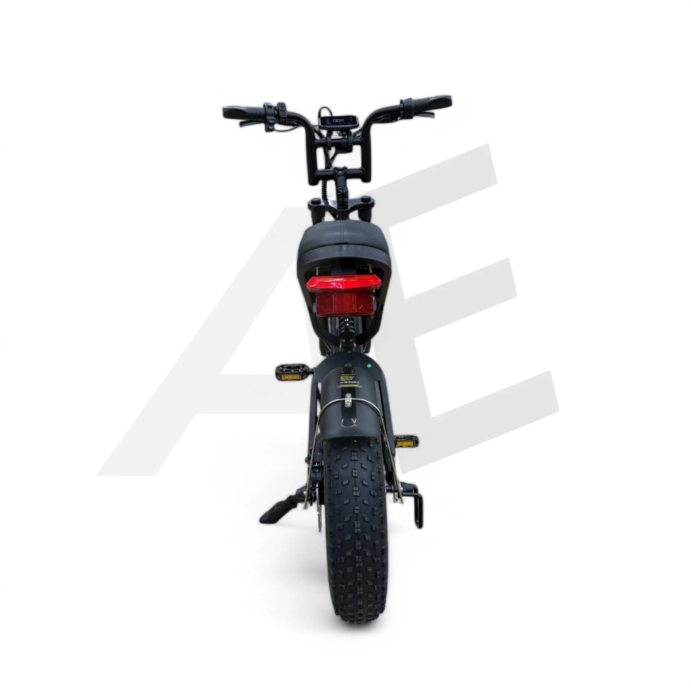 QmWheel V20 Mini Fatbike Kinderfatbike met Hydraulische Remmen - Zwart