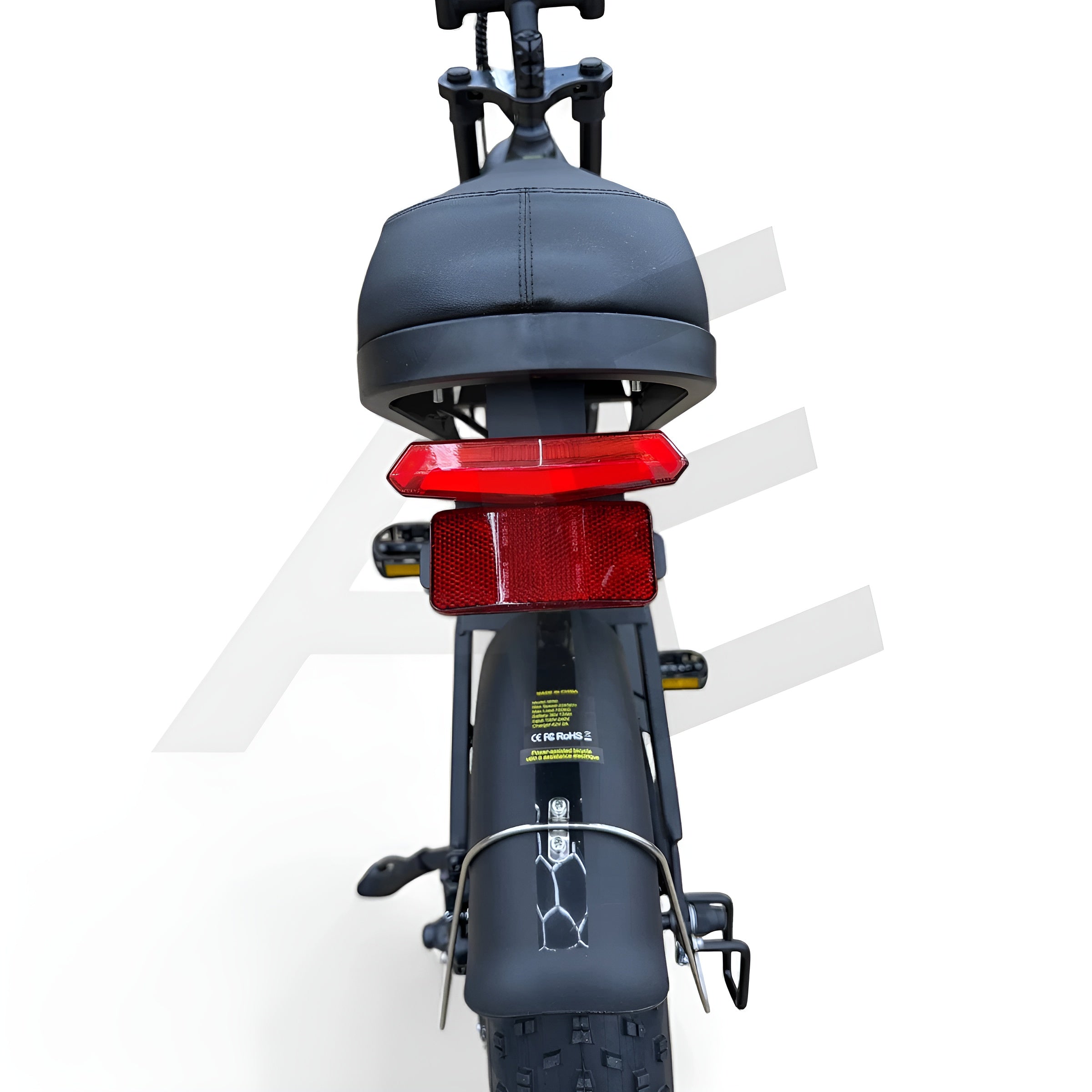 QmWheel V20 Mini Fatbike Kinderfatbike met Hydraulische Remmen - Zwart - AE-trading