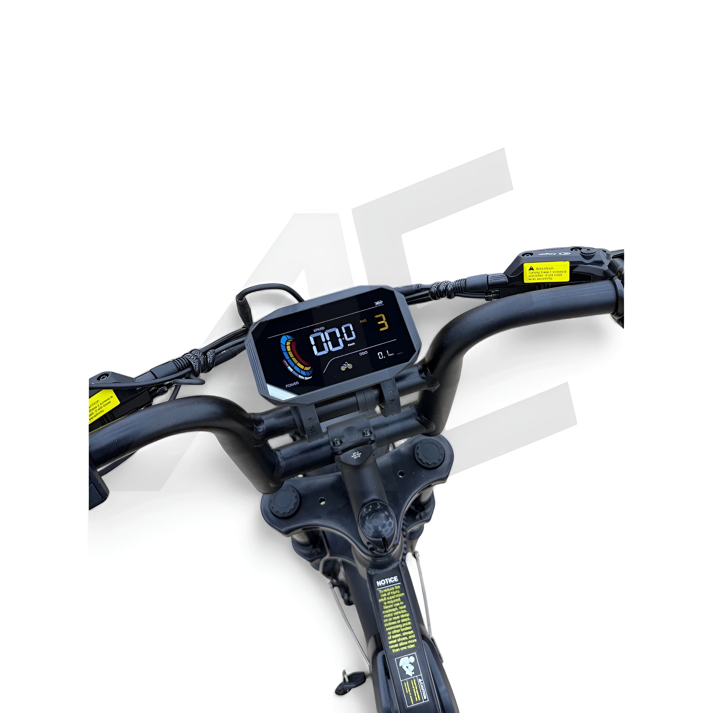 QmWheel V20 Mini Fatbike Kinderfatbike met Hydraulische Remmen - Zwart - AE-trading