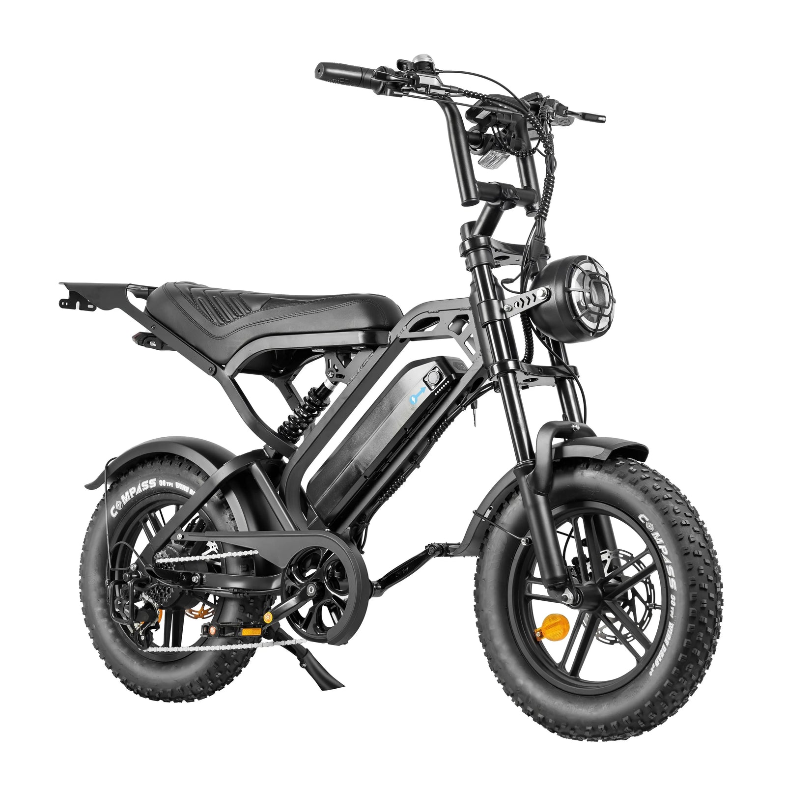 QmWheel V20 Mini Fatbike – Zwart - AE-trading