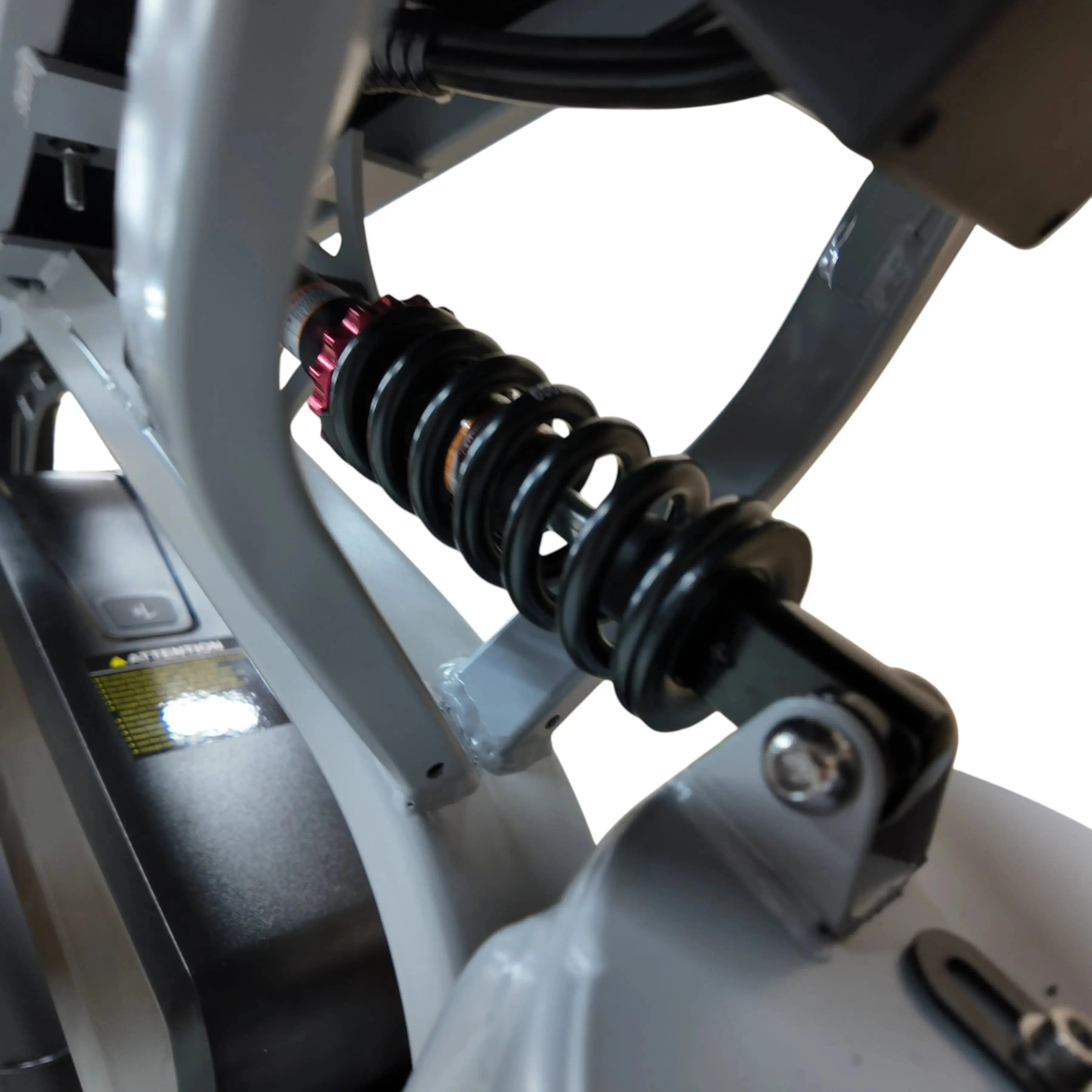 QmWheel V20 Pro Fatbike – Lichtgrijs – Inclusief Accessoiresset - AE-trading
