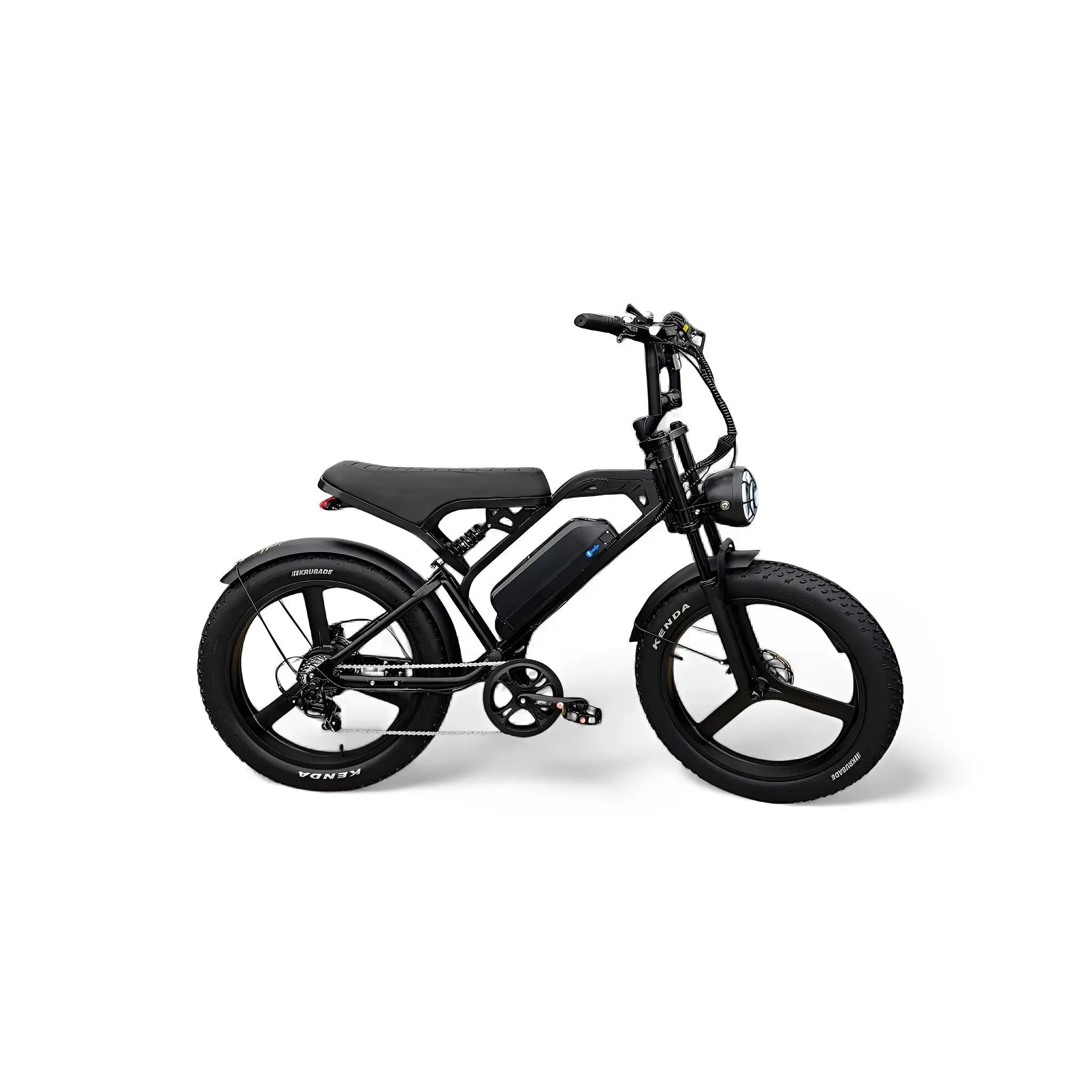 QmWheel V20 Pro Max 24inch Fatbike – Zwart – 250W – Hydraulische Remmen - AE-trading