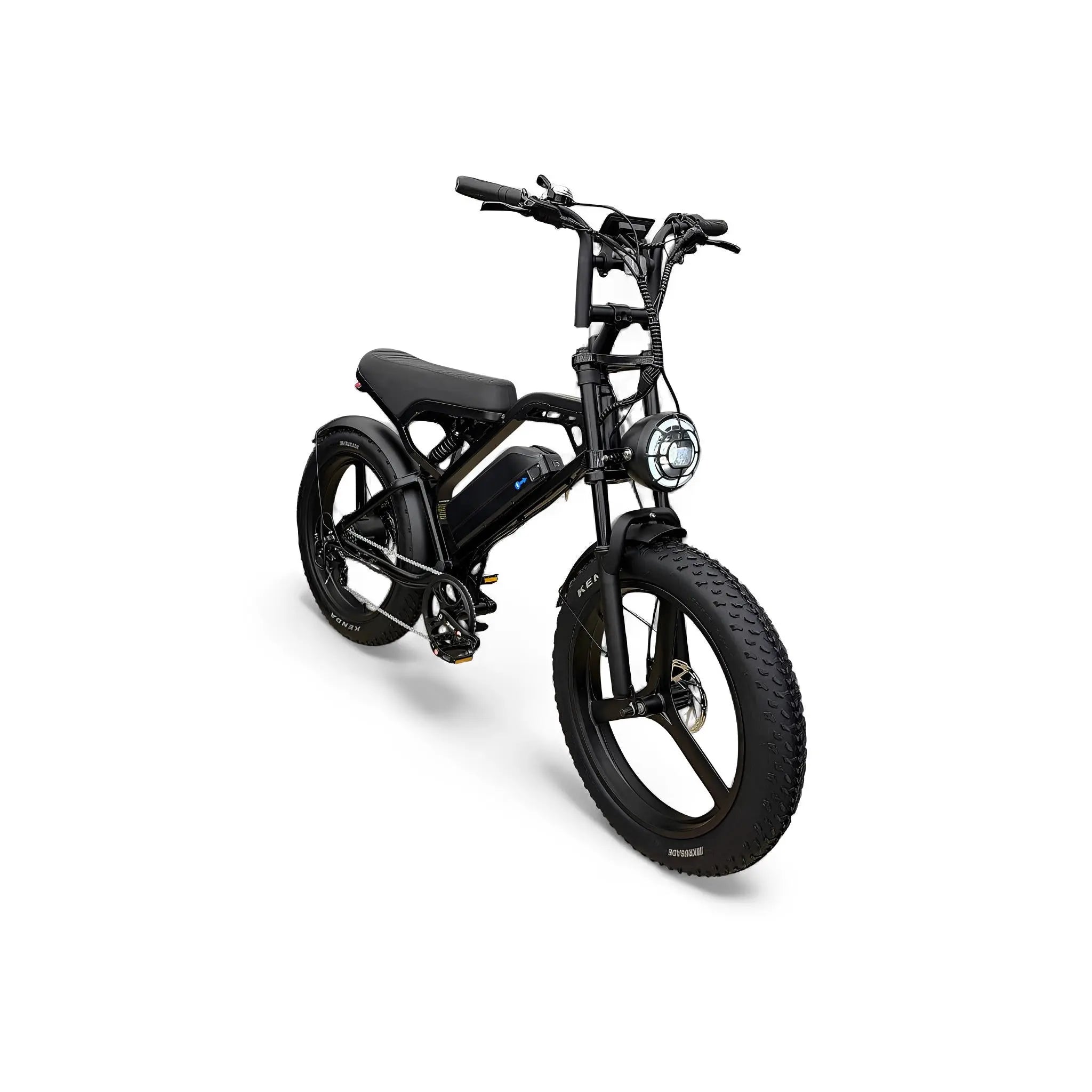 QmWheel V20 Pro Max 24inch Fatbike – Zwart – 250W – Hydraulische Remmen - AE-trading
