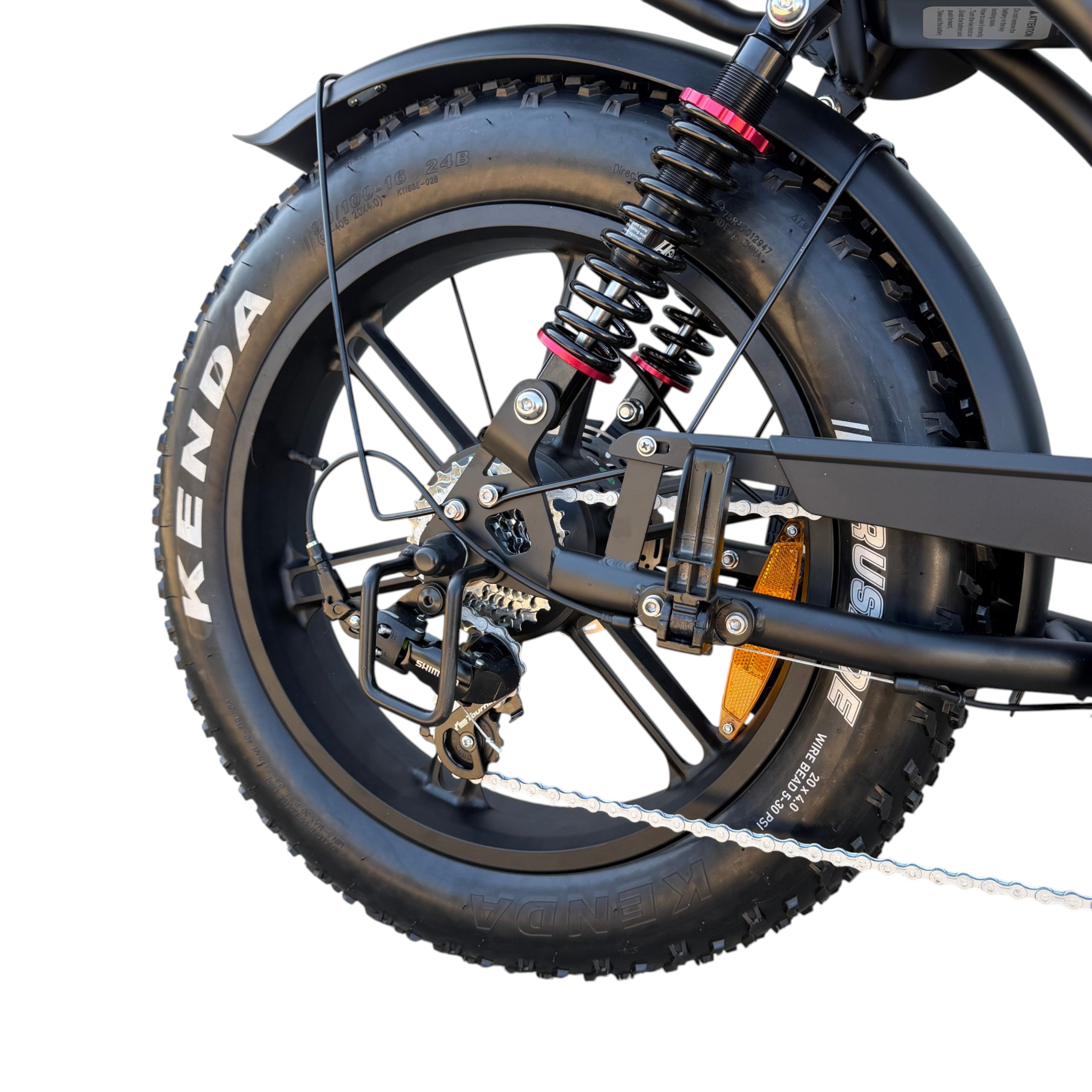 QmWheel V29 Pro Fatbike – Zwart – Dubbele Accu - AE-trading