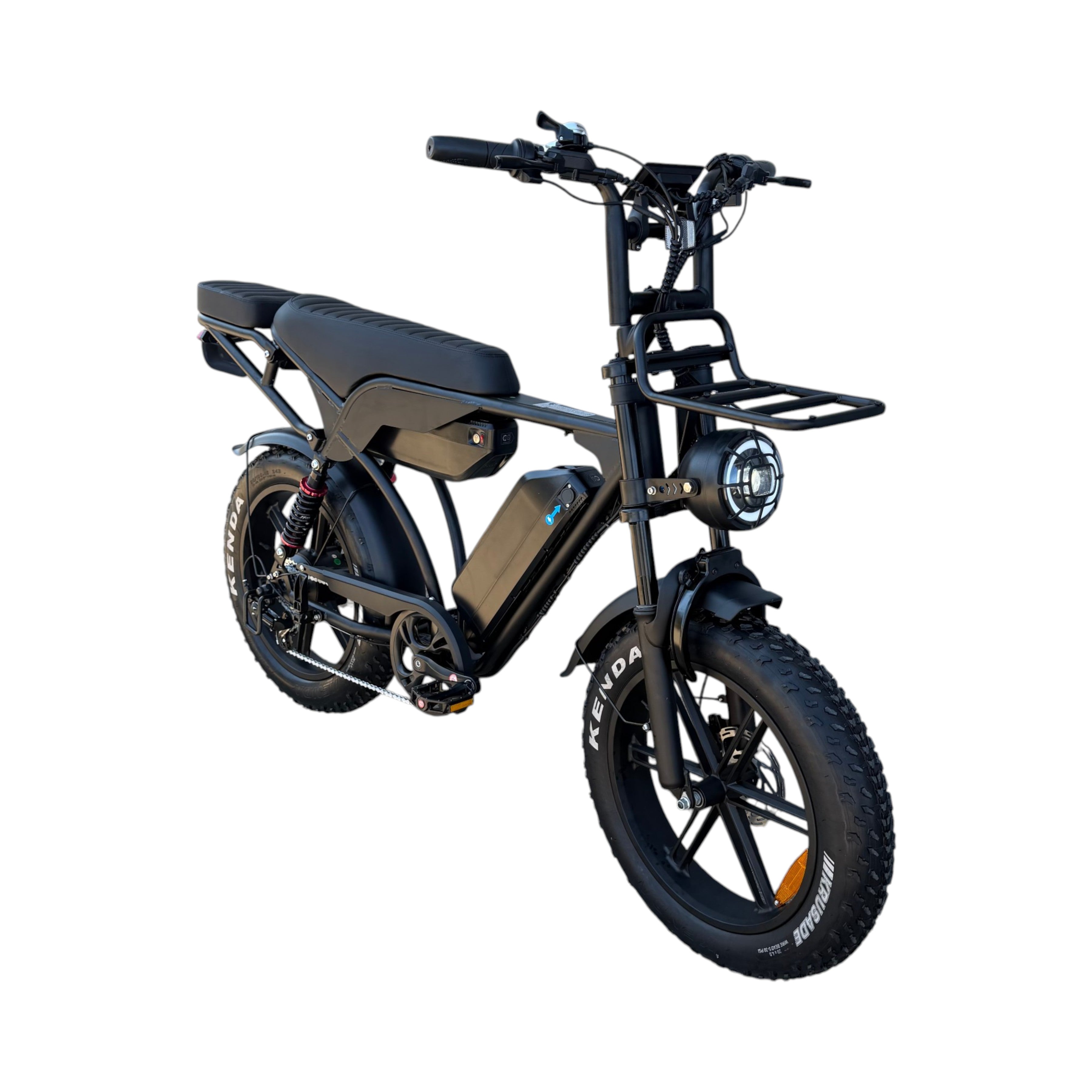 QmWheel V29 Pro Fatbike – Zwart – Dubbele Accu - AE-trading