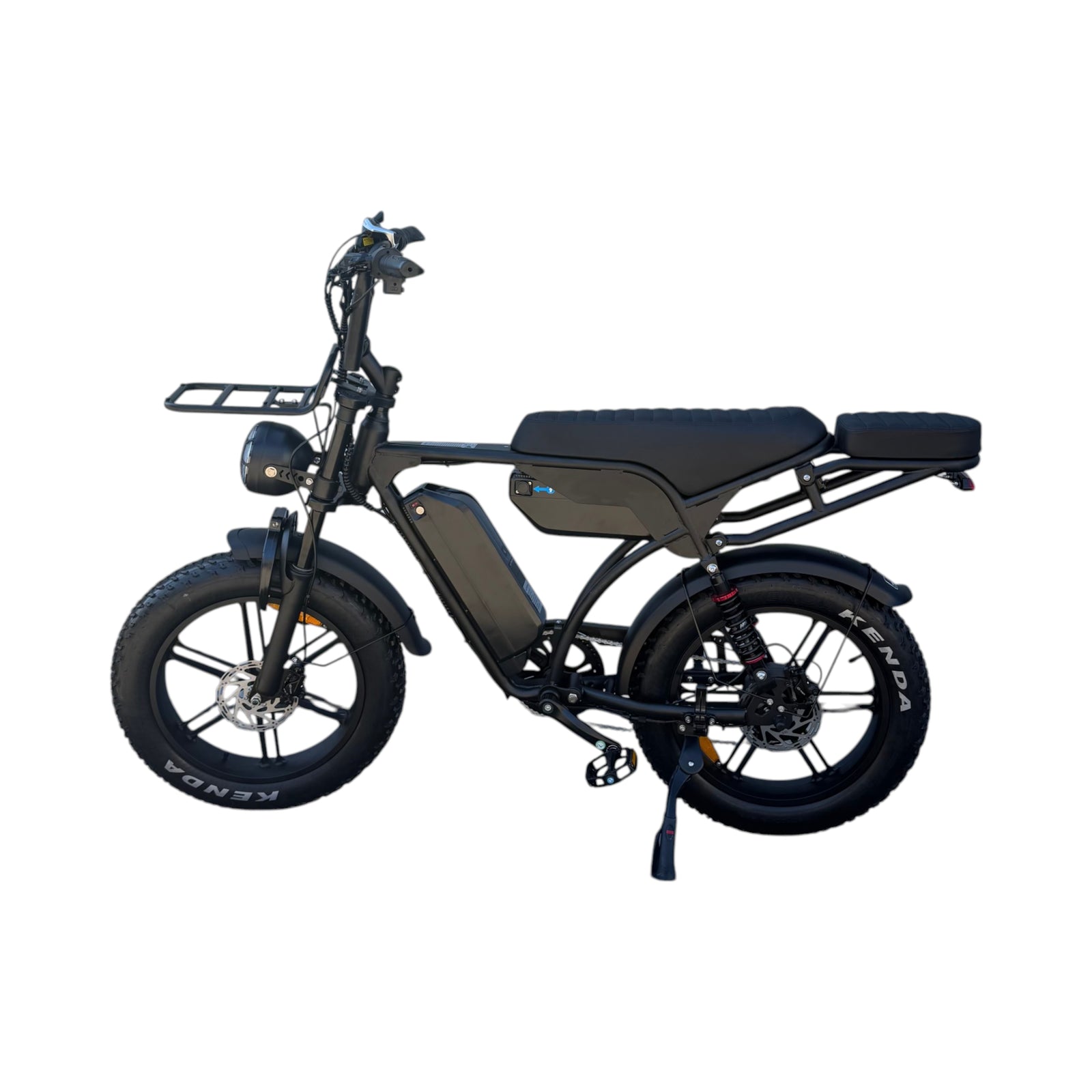 QmWheel V29 Pro Fatbike – Zwart – Dubbele Accu - AE-trading