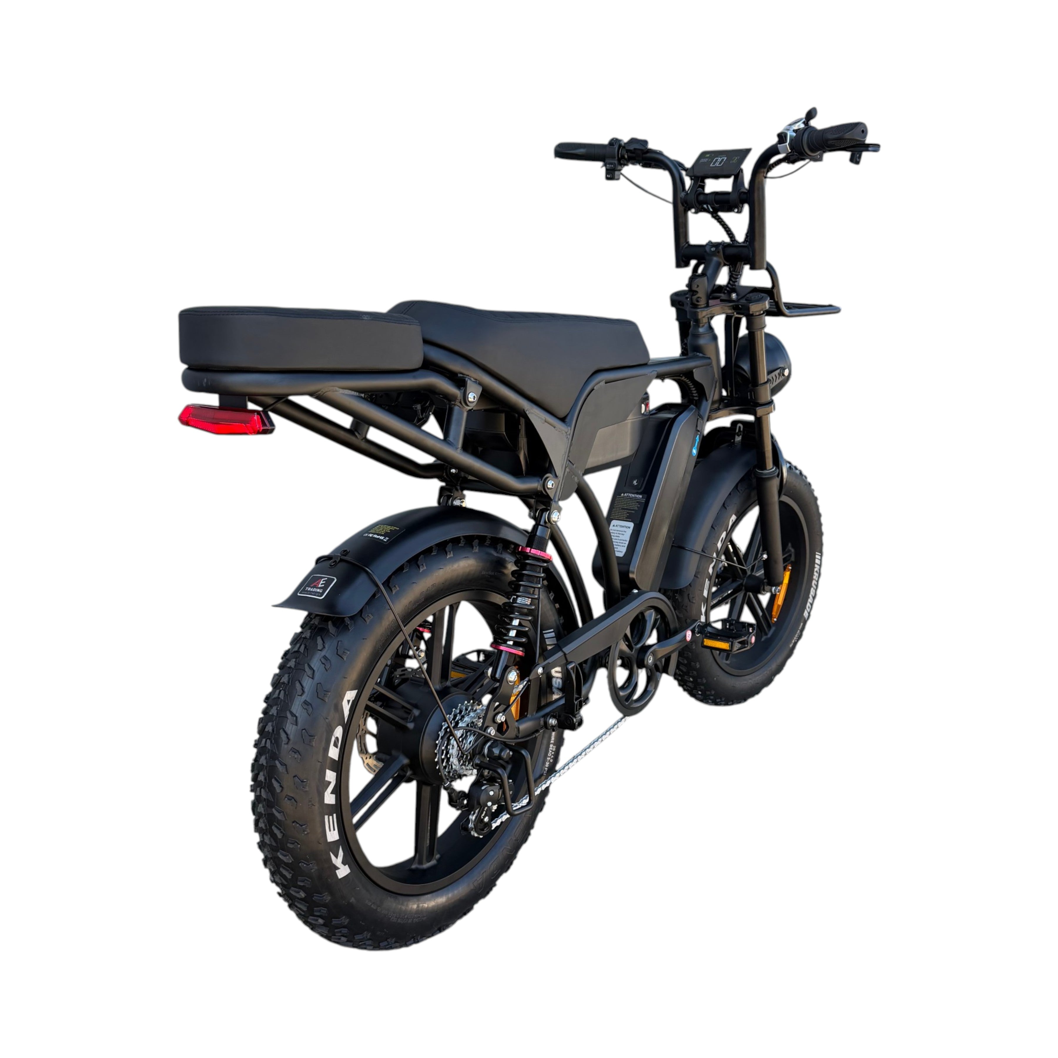 QmWheel V29 Pro Fatbike – Zwart – Dubbele Accu - AE-trading