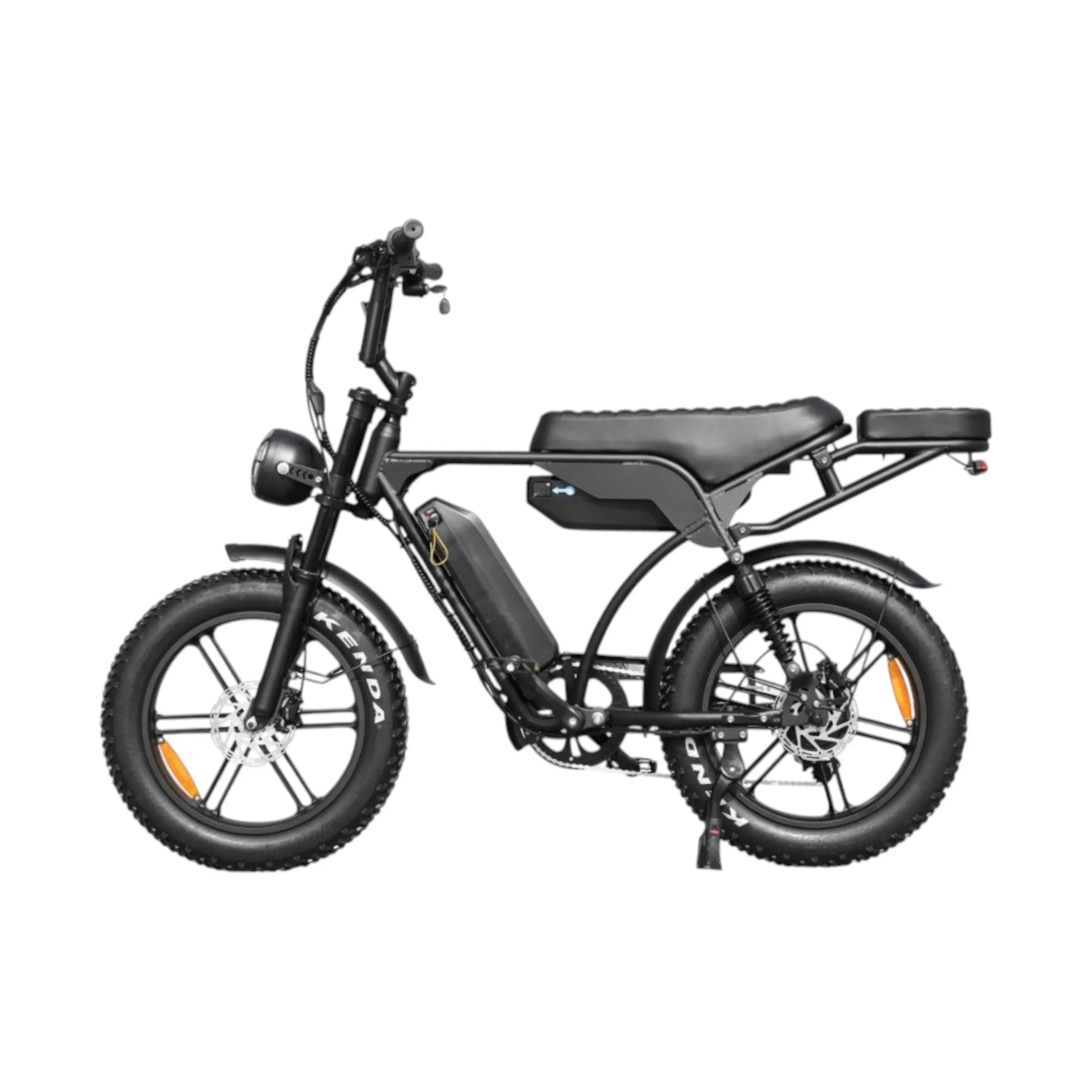QmWheel V29 Pro Fatbike – Zwart – Dubbele Accu - AE-trading