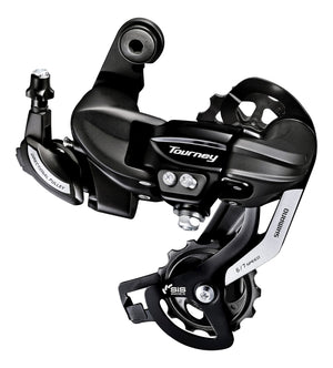 Shimano achter derailleur Tourney TY500 z/haak - AE-trading
