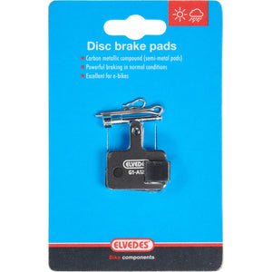 Elvedes schijfremblok Shimano 525 metallic carbon - AE-trading