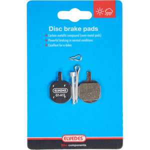 Elvedes schijfremblok Hayes Sole metallic carbon - AE-trading