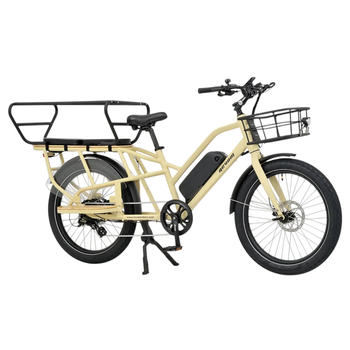 REVOM MULTI C1 - Elektrische Longtail - Mosgroen - AE-trading