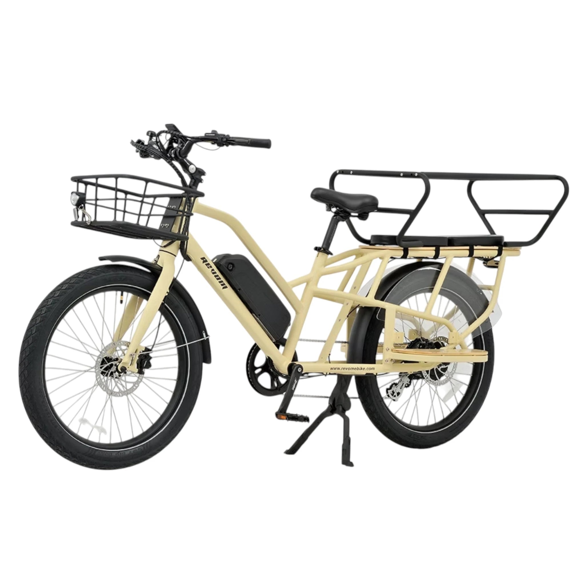 REVOM MULTI C1 - Elektrische Longtail - Mosgroen - AE-trading