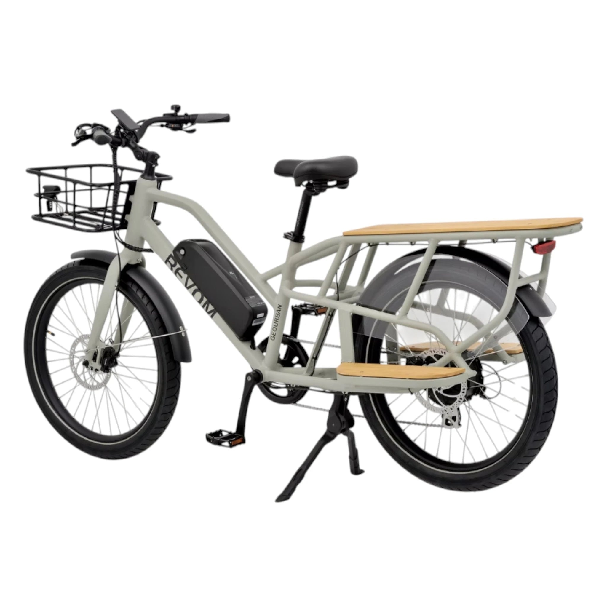 REVOM MULTI C1 - Elektrische Longtail - Olijfgroen - AE-trading