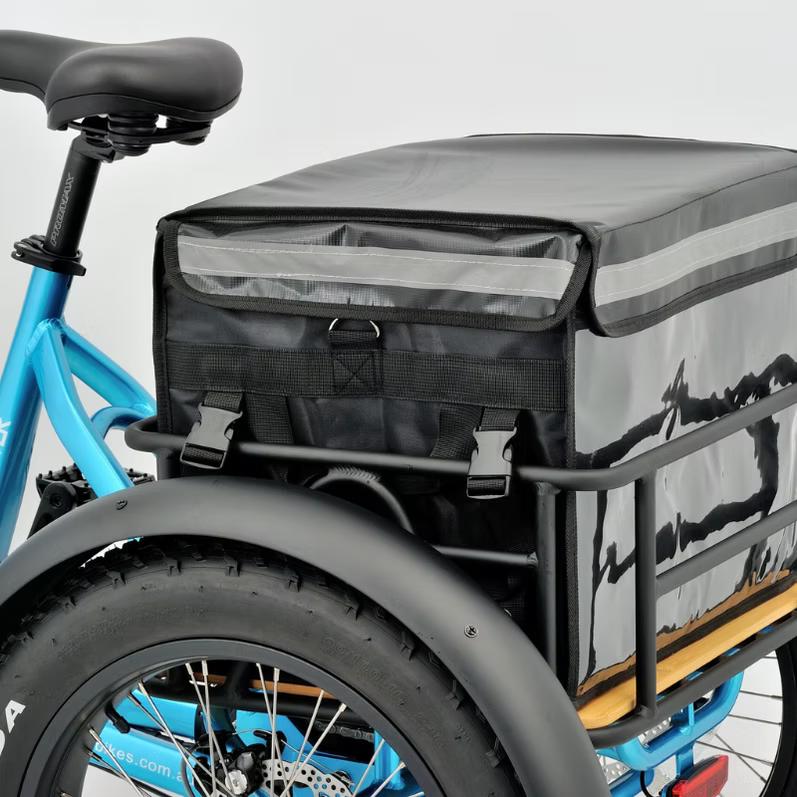 REVOM Mover T2 – 720Wh – Elektrische Driewieler Cargo E-bike Blauw - AE-trading