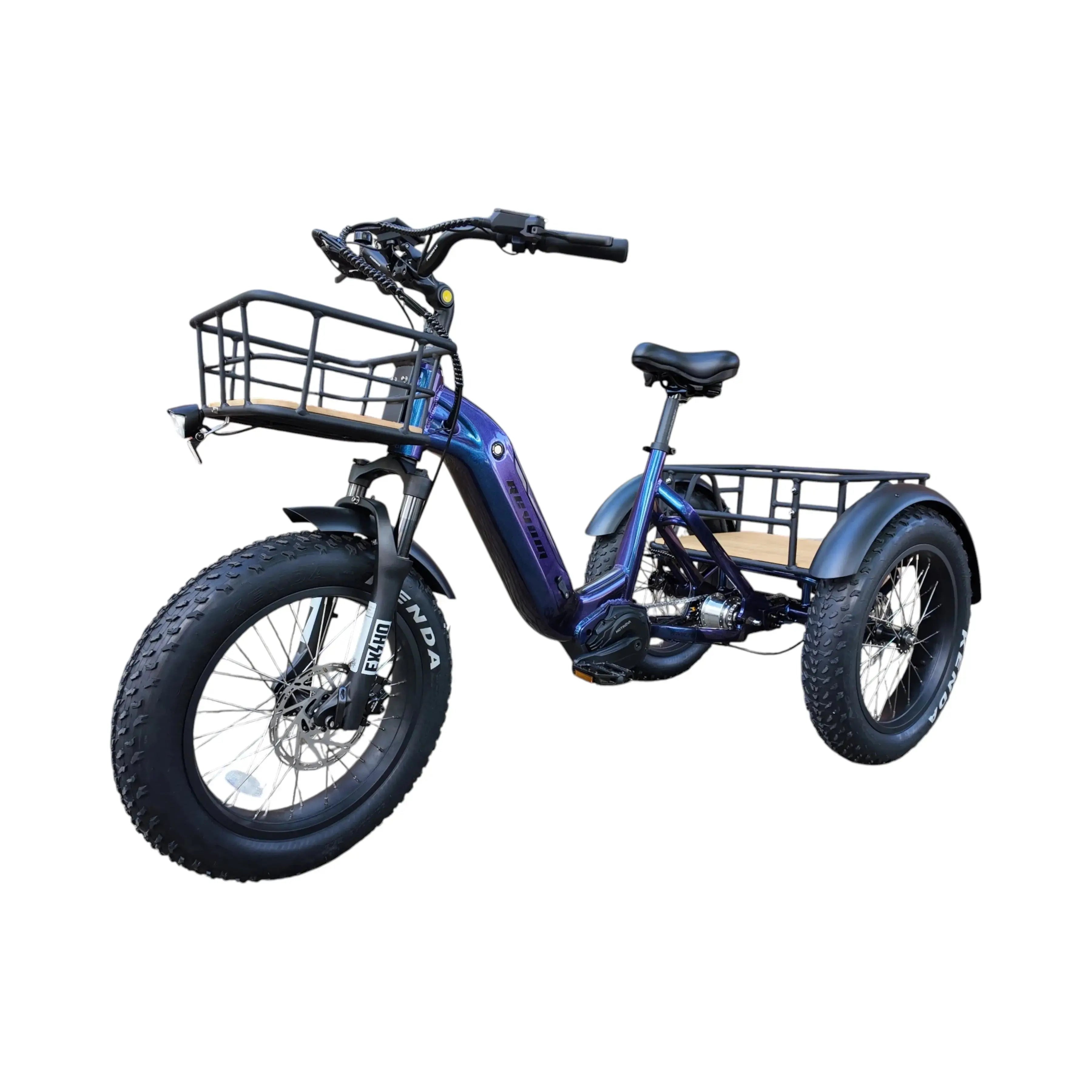REVOM Mover T3 - Elektrische Driewieler - Donkerblauw - AE-trading