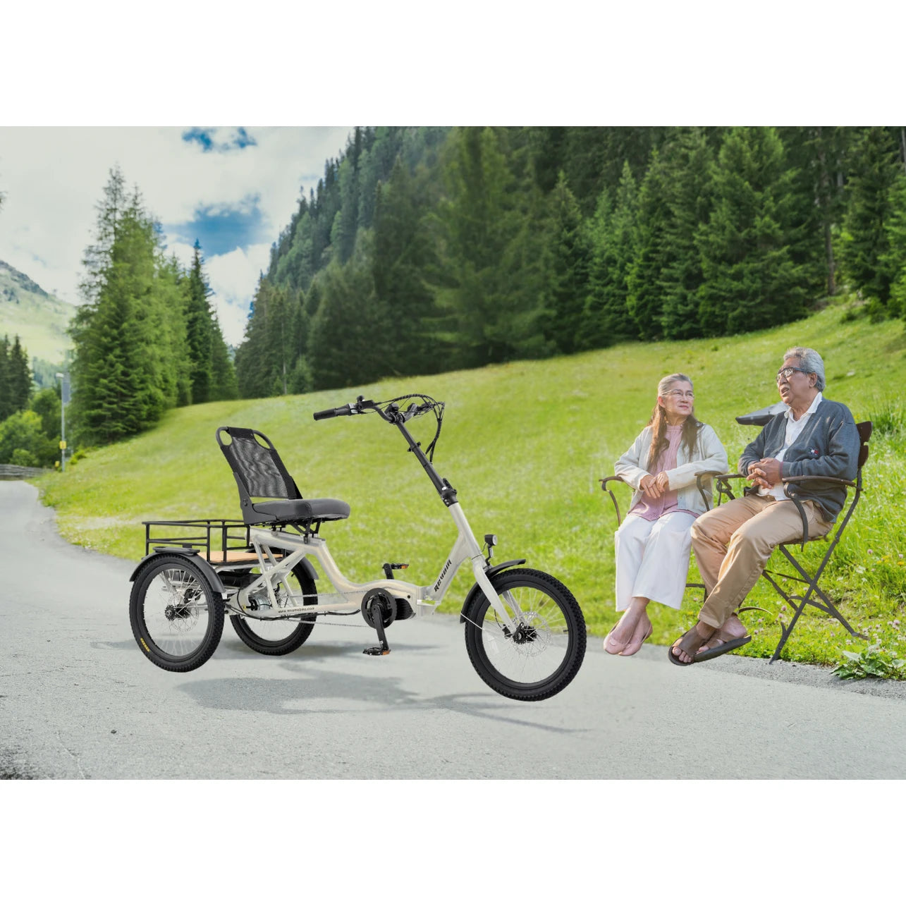 REVOM Mover T4 Elektrische Driewieler Fiets - AE-trading