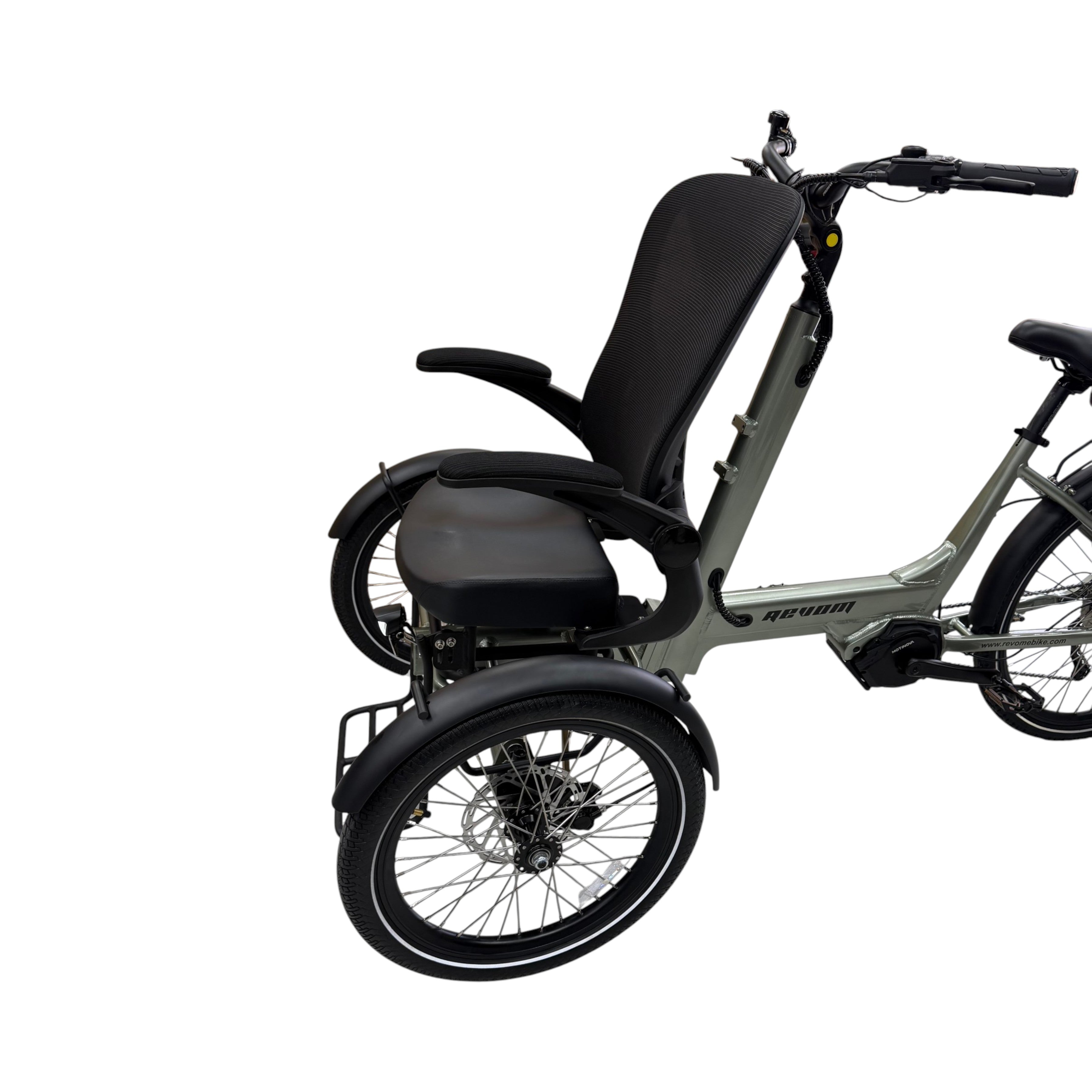 REVOM Mover T5 -Elektrische Driewieler - Met Passagierszit