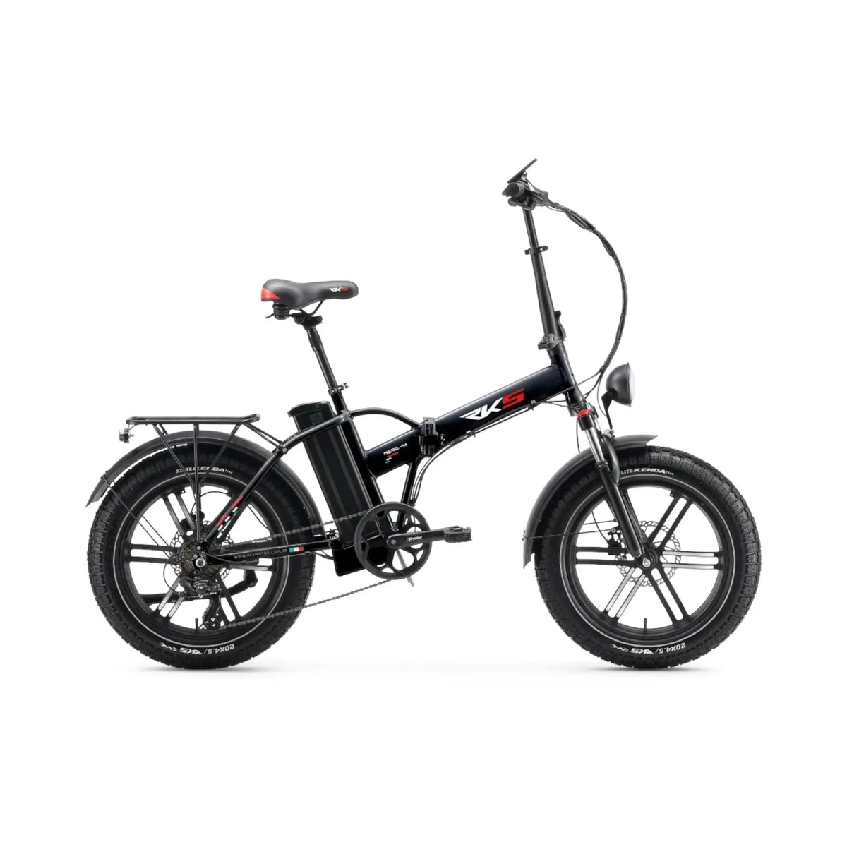 RKS Nero M - Elektrische Vouwfiets - Zwart - 20x4.5 inch - Accu 48V ( 12.5Ah) - 250W Motor - Shimano 7 Versnellingen - Hydraulische Remmen - AE-trading